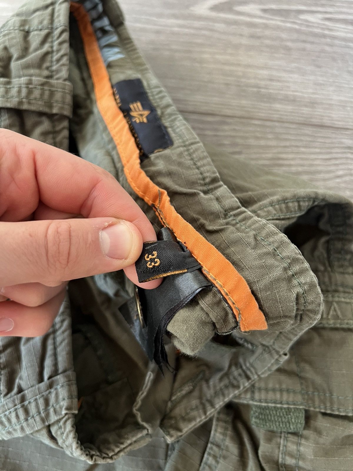 Alpha Industries Alpha Industries Stream Cargo Military Flyer Crew Shorts Size US 33 - 21 Thumbnail