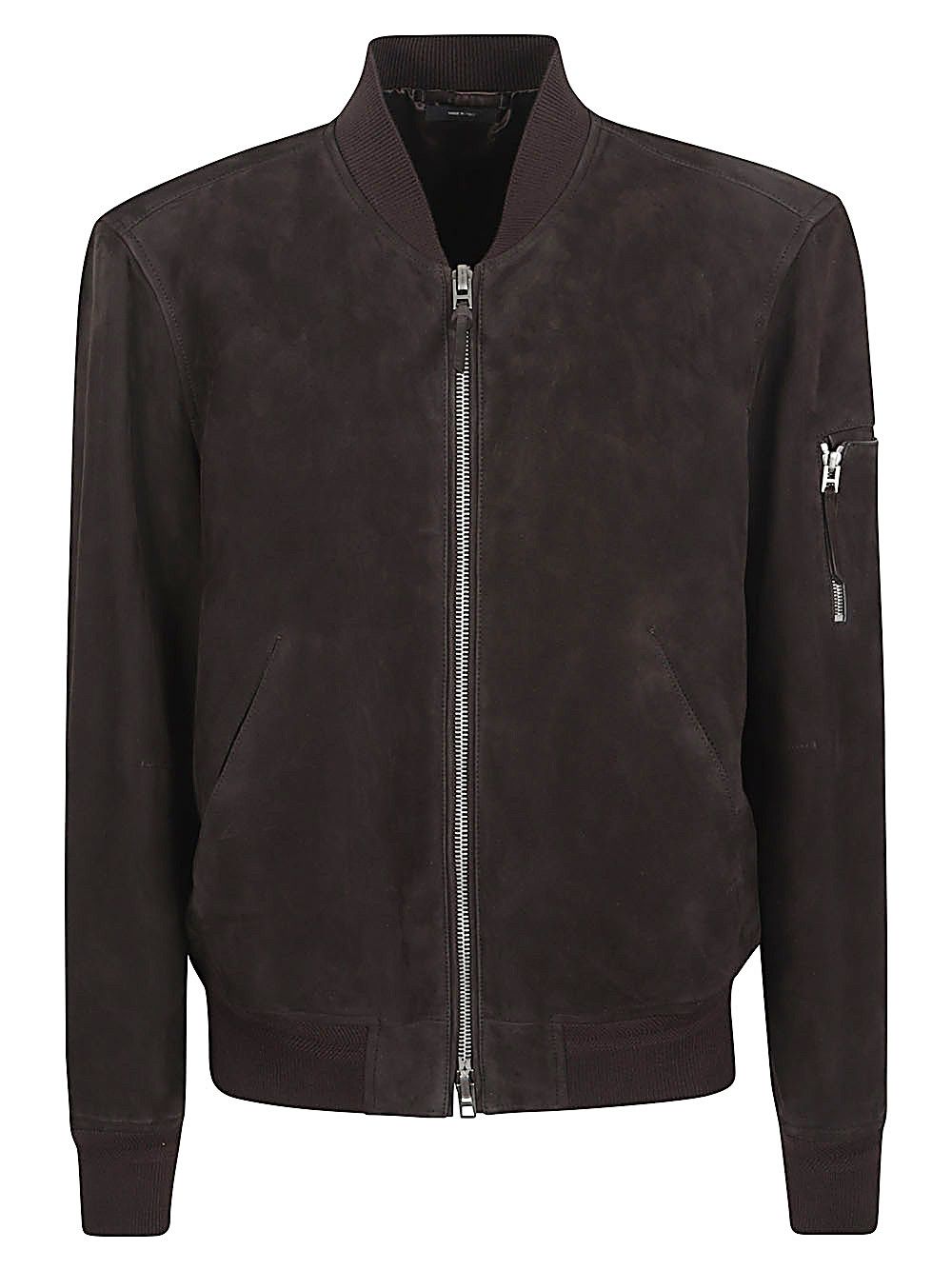 Tom Ford SUEDE LEATHER BOMBER JACKET Size US XXL / EU 58 / 5 - 1 Thumbnail
