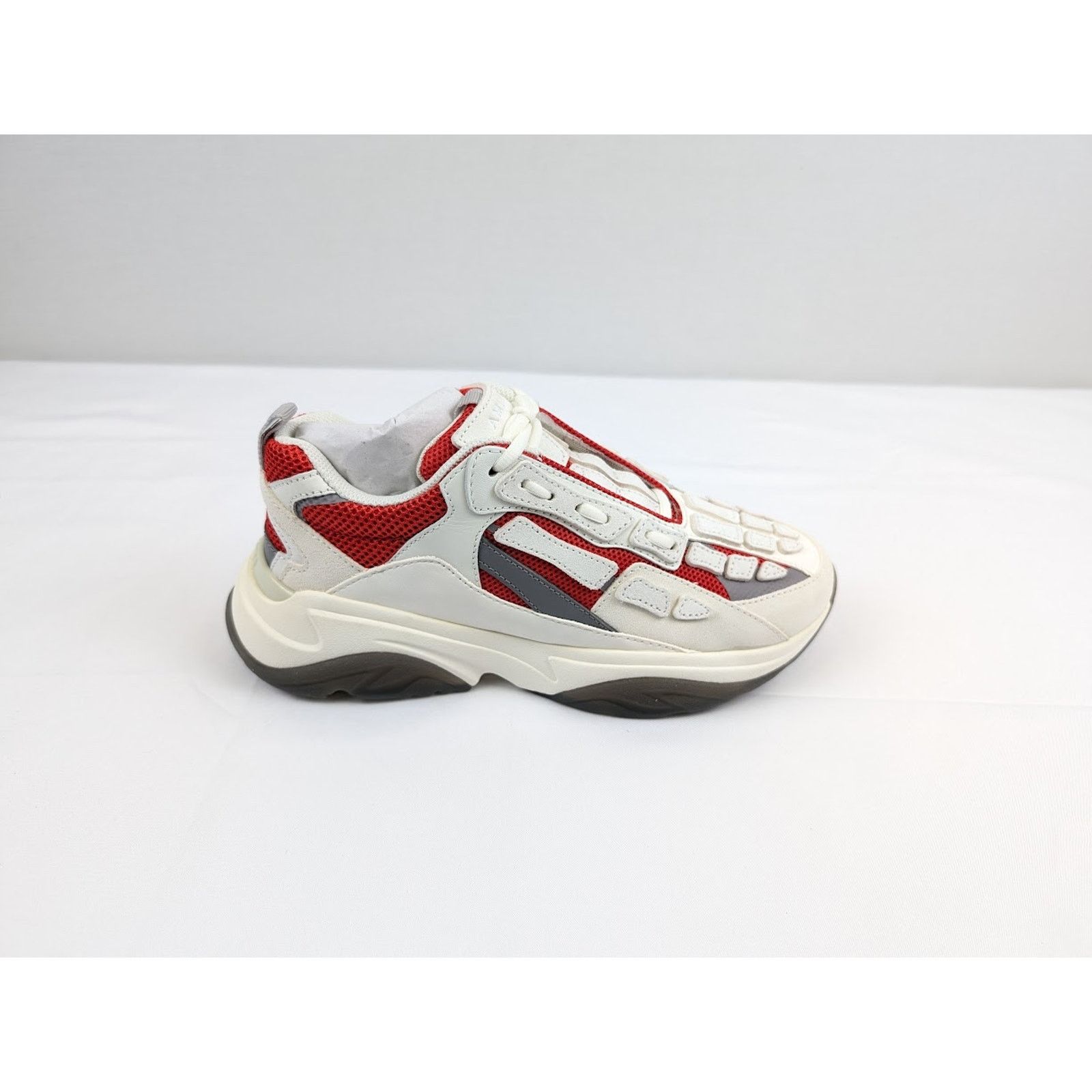 Amiri o1rshd1 Bone Runners in Red/White Size US 12 / EU 45 - 1 Thumbnail