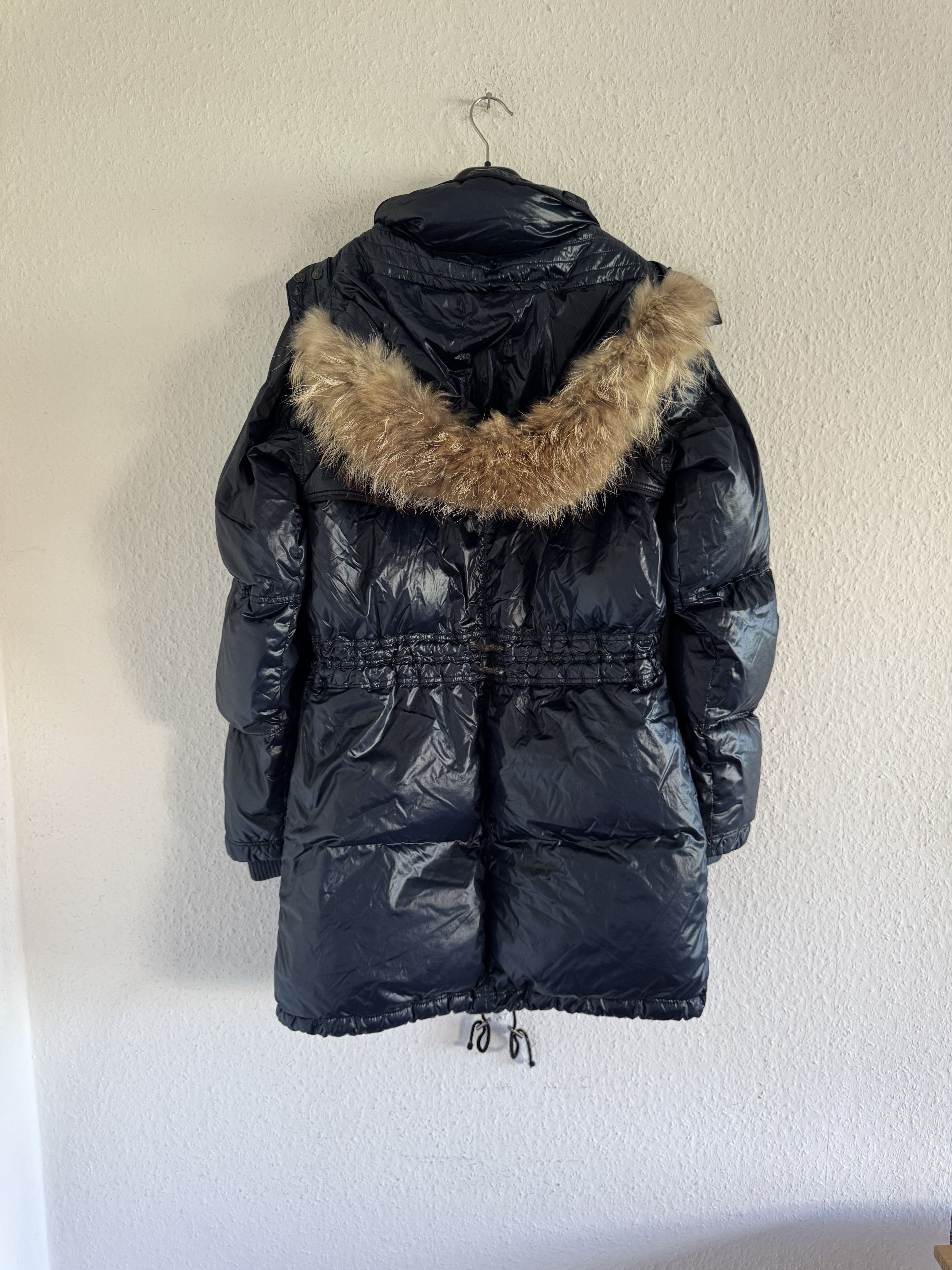 Just Cavalli Glossy Down Fur Trim Puffer Coat Size US M / EU 48-50 / 2 - 5 Thumbnail