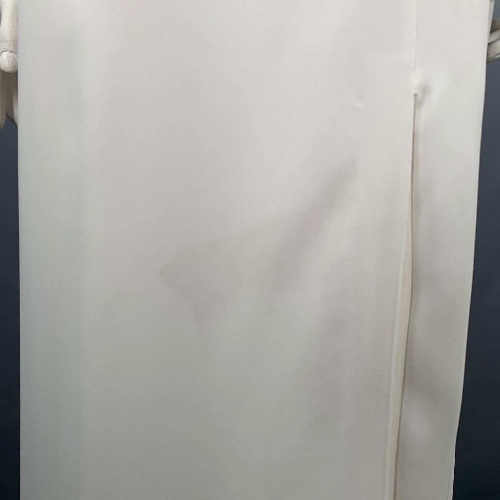 Roberto Cavalli Size 12 Cream Viscose Blend Rhinestones Evening Gown Size XL / US 12-14 / IT 48-50 - 6 Thumbnail