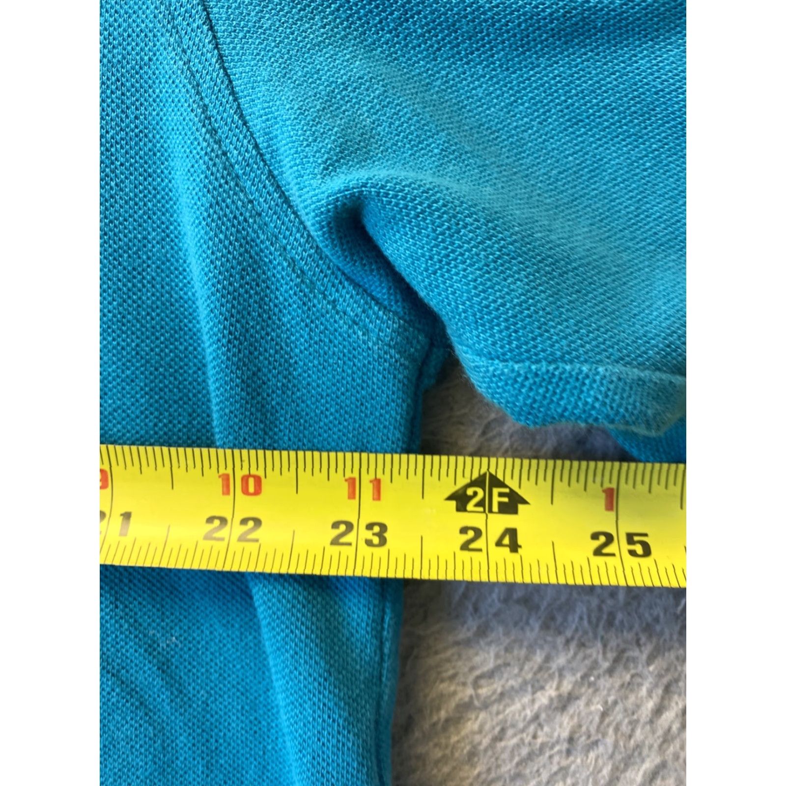 Izod IZOD Polo Shirt Men Large Blue Short Sleeve Rugby XL aqua/ 95-10 Size US XL / EU 56 / 4 - 5 Thumbnail