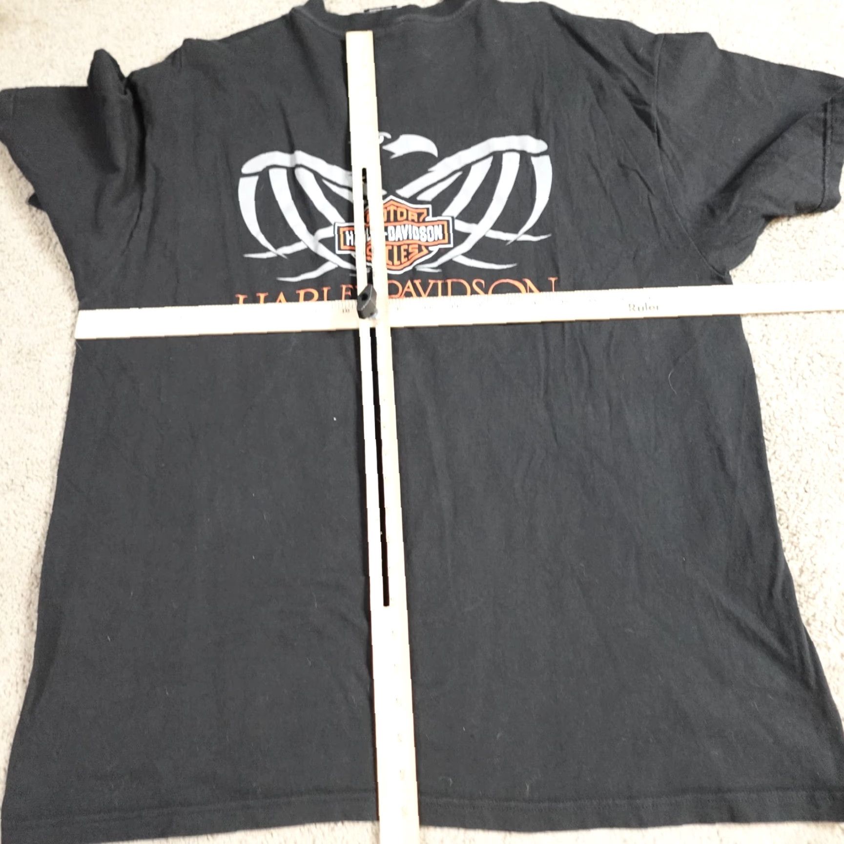 Harley Davidson VINTAGE Harley-Davidson Shirt 2XL Black Tampa Florida 1998 Men's T-Shirt Short Sleeve Crew Neck Cotton Harley-Davidson Ladies? Size US XXL / EU 58 / 5 - 5 Thumbnail