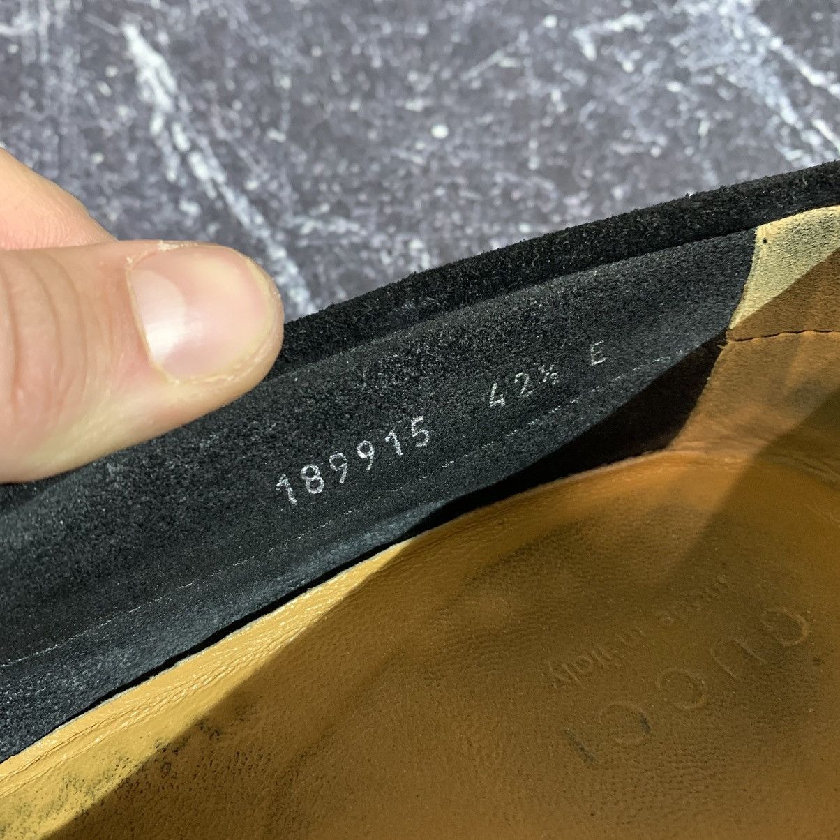 Gucci GUCCI Men’s Suede Loafer Size 42.5 EU 9 US Size US 9 / EU 42 - 12 Thumbnail