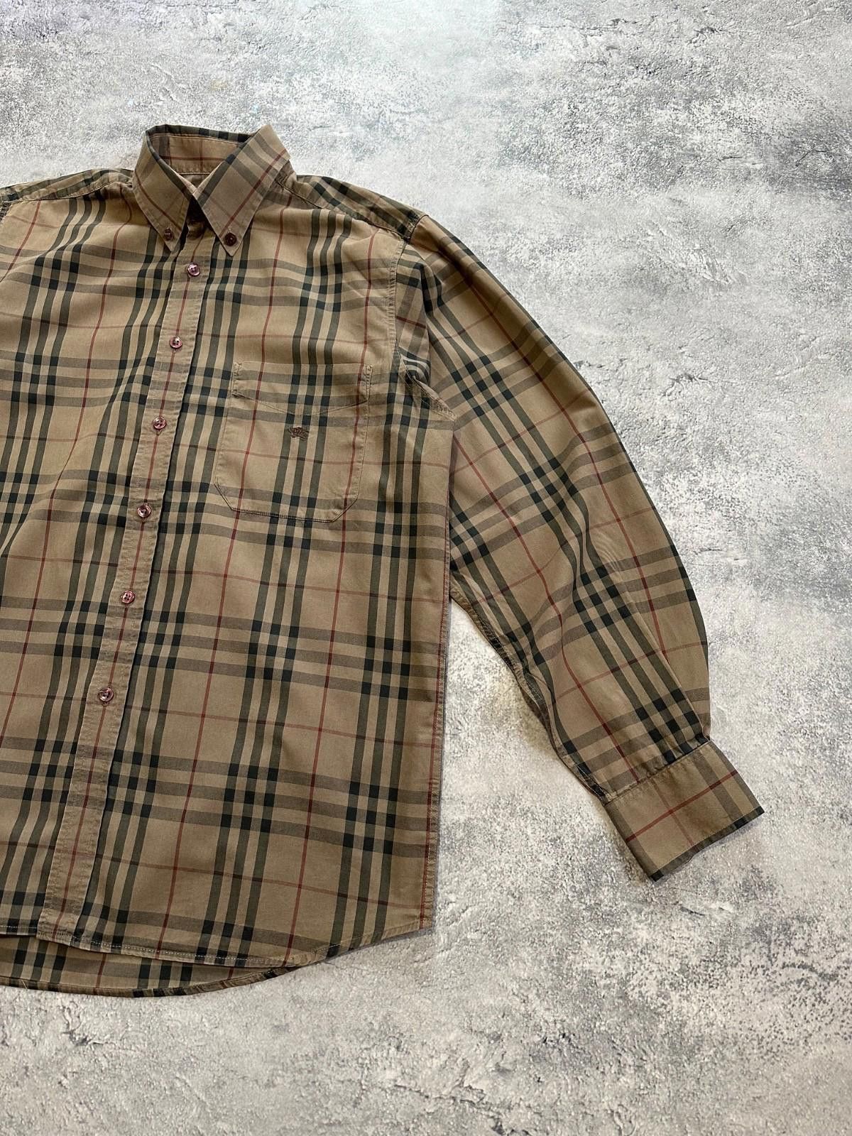 Burberry BURBERRY LONDON NOVACHECK BUTTON UP SHIRT Sz M Size US M / EU 48-50 / 2 - 3 Thumbnail