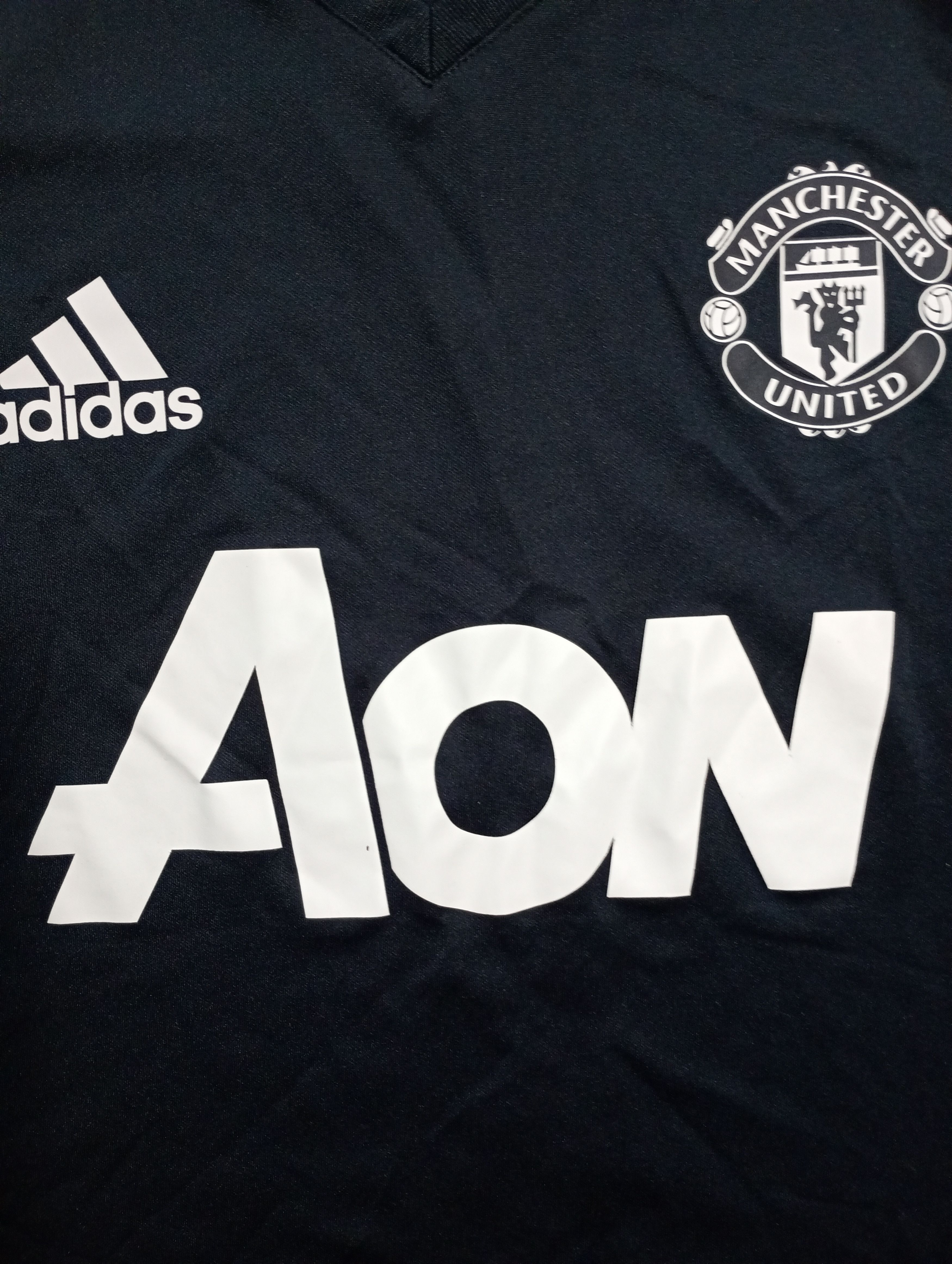 Adidas Adidas Manchester United Training Jersey 2017-2018 Size US XL / EU 56 / 4 - 9 Thumbnail