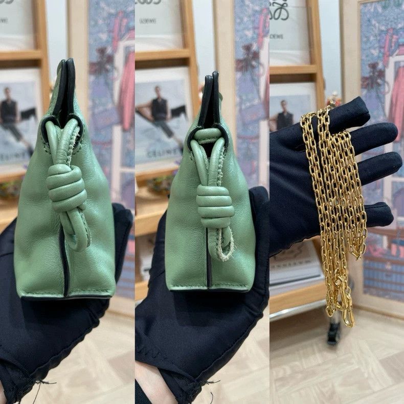Loewe loewe Avocado green blessing bag 2503-Nextarrow Size ONE SIZE - 7 Thumbnail