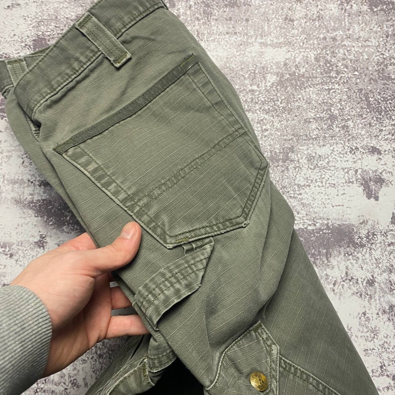 Carhartt Carhartt Double Knee Cargo Pants Vintage L Size US 34 / EU 50 - 8 Thumbnail