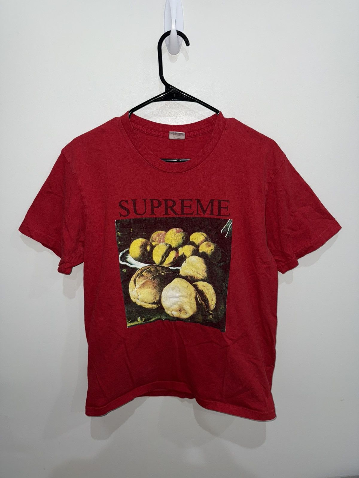 Supreme Still Life Tee T-Shirt Size M FW18 Grey Made In USA