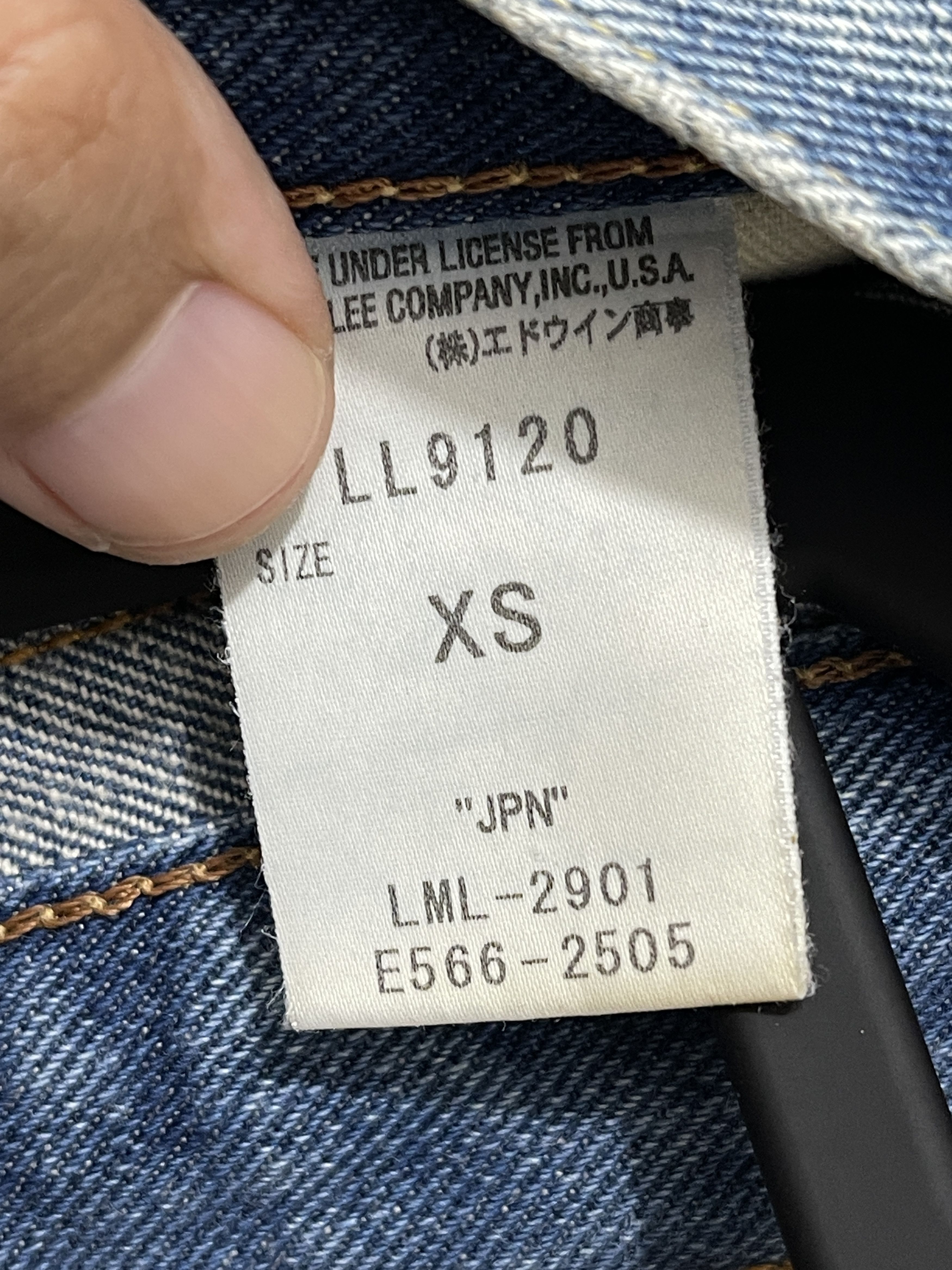 Lee Vintage Lee Riders Selvedge Denim Shorts Size US 29 - 10 Thumbnail
