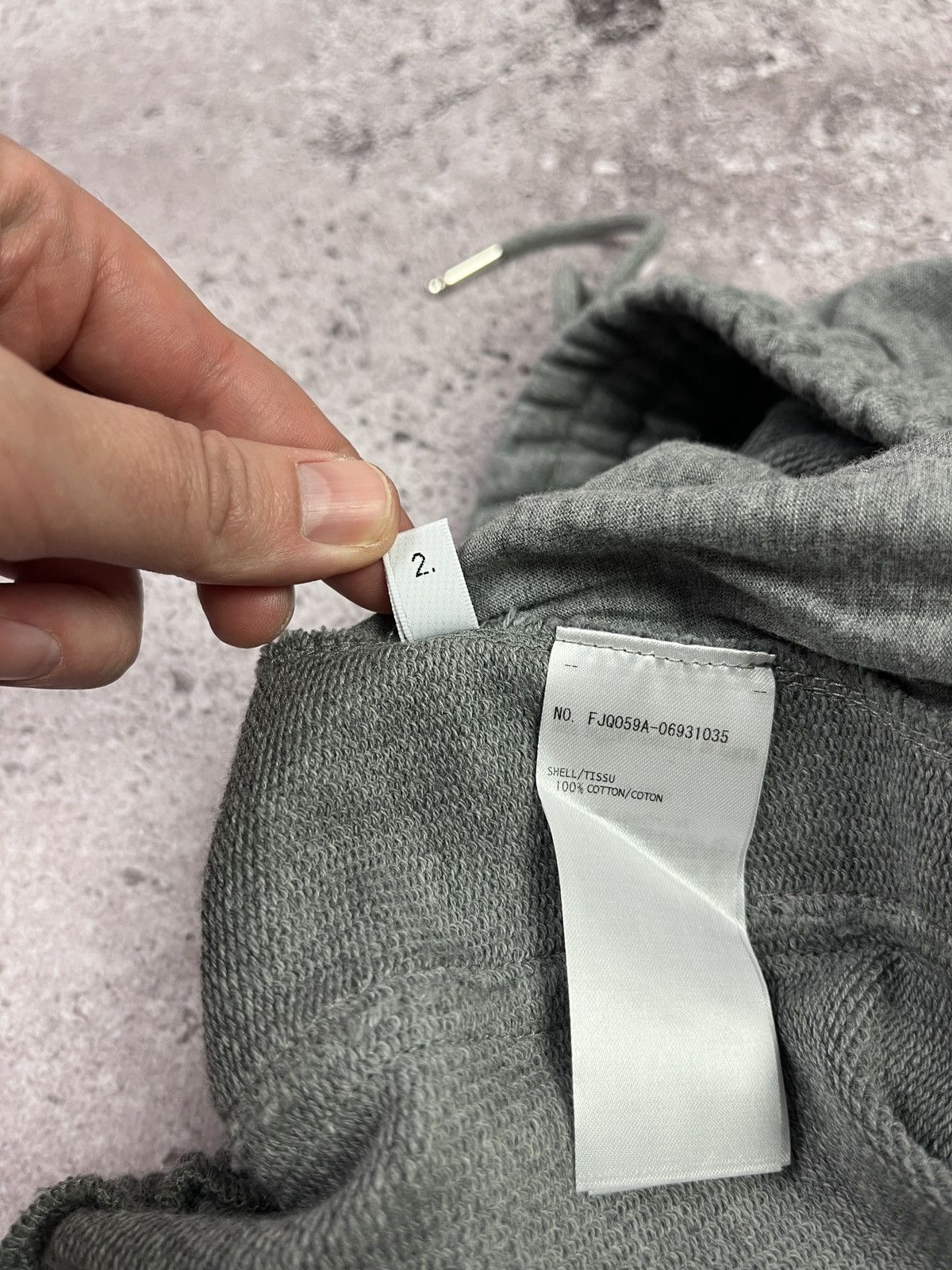 Thom Browne Thom Browne Grey Sweat 🇮🇹 Tricolor Stripe Lounge Size US 30 / EU 46 - 9 Thumbnail