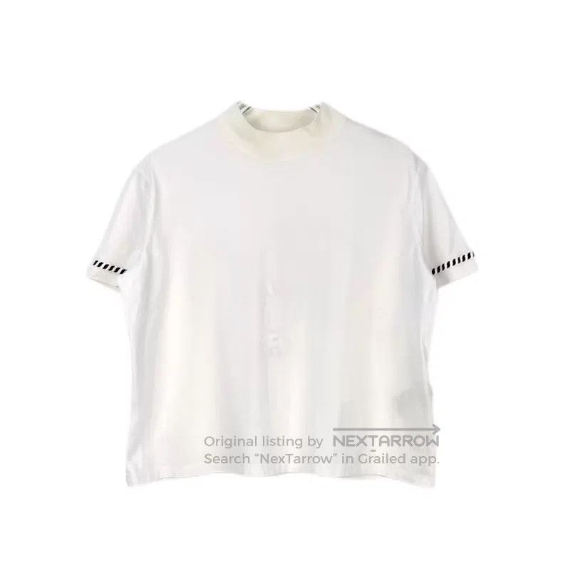 Hermes Hermes White Crew Neck Short Sleeve Size S / US 4 / IT 40 - 1 Thumbnail