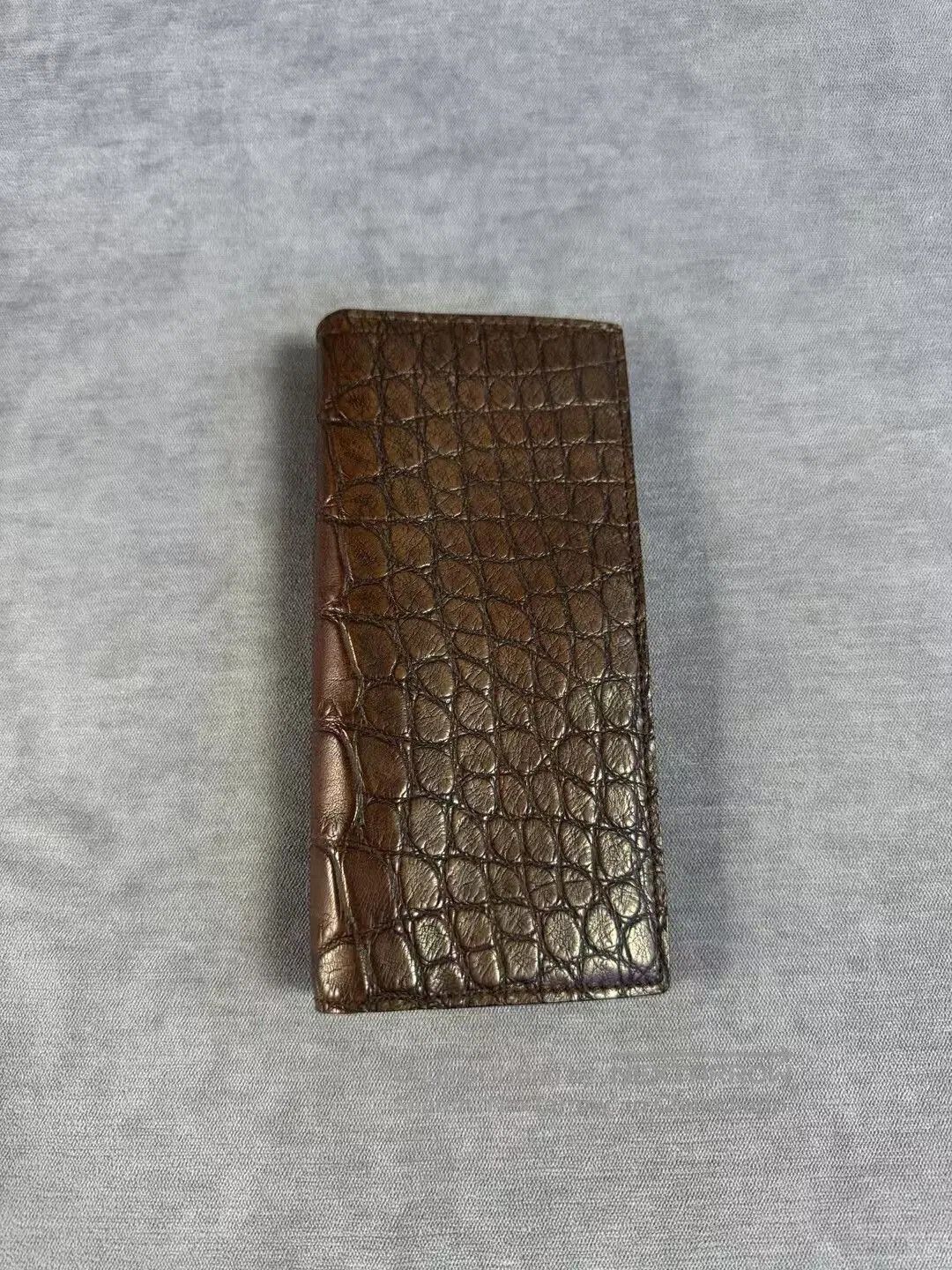 Gucci GUCCI Crocodile Leather Long Wallet. Size ONE SIZE - 2 Thumbnail
