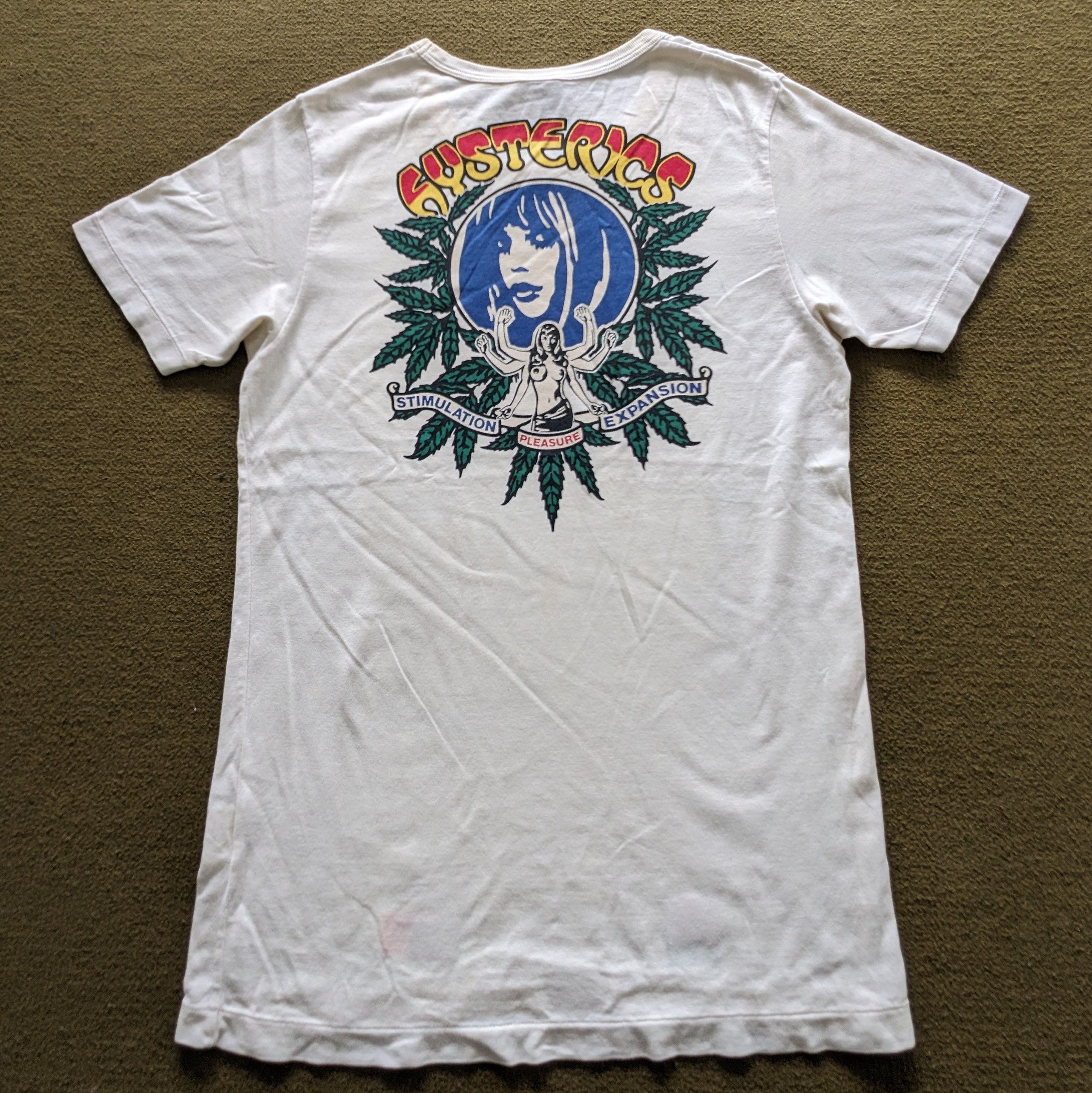 Vintage 90's Hysteric Glamour Japanese Brand T-shirt