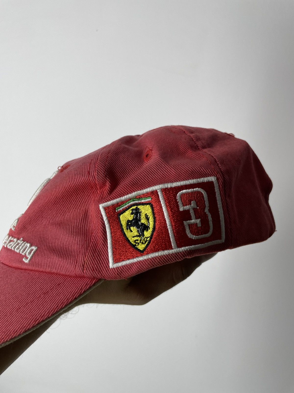 Formula 1 × Vintage Vintage Ferrari F1 Racing Michael Schumacher Deutche Hat Size ONE SIZE - 14 Thumbnail