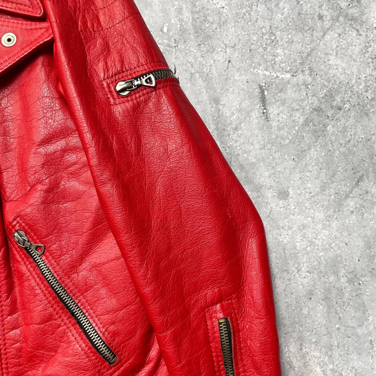 Vintage Vintage 70s 80s Furygan Motorcycle Leather Jacket Women’s 42 Size M / US 6-8 / IT 42-44 - 15 Thumbnail