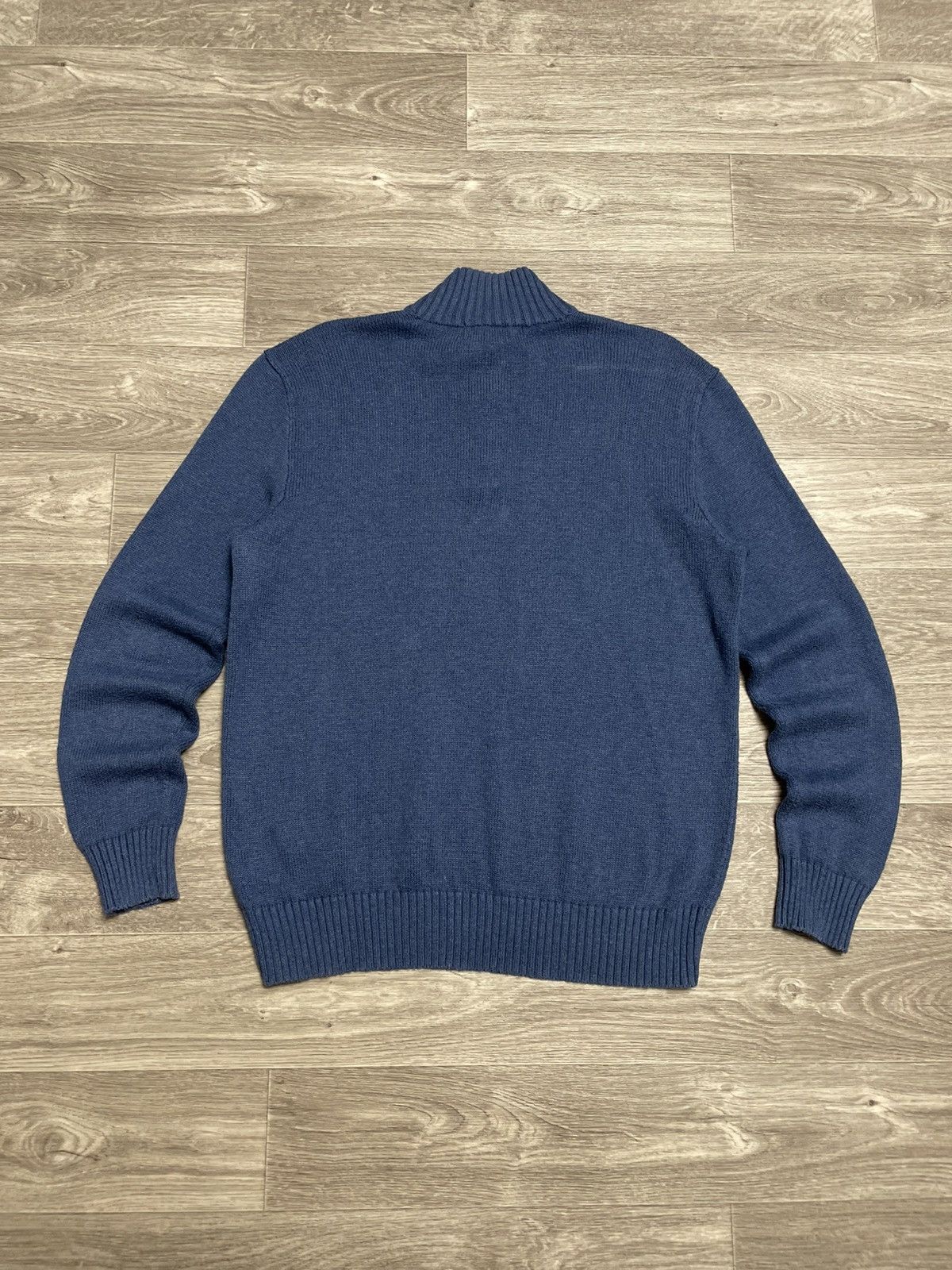 Polo Ralph Lauren Polo Ralph Lauren Half Button Knit Wool Sweater Pullover Size US L / EU 52-54 / 3 - 11 Thumbnail