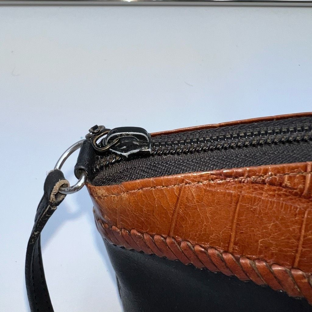 Brighton Brighton Vintage Crossbody Bag with Braided Leather (see pics and description ) Size ONE SIZE - 3 Thumbnail
