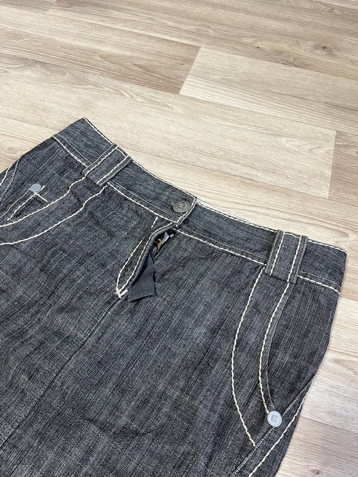 Marithe + Francois Girbaud Le Jean De Marithe Francois Girbaud Vintage Women’s Skirt Size 30" / US 8 / IT 44 - 2 Thumbnail