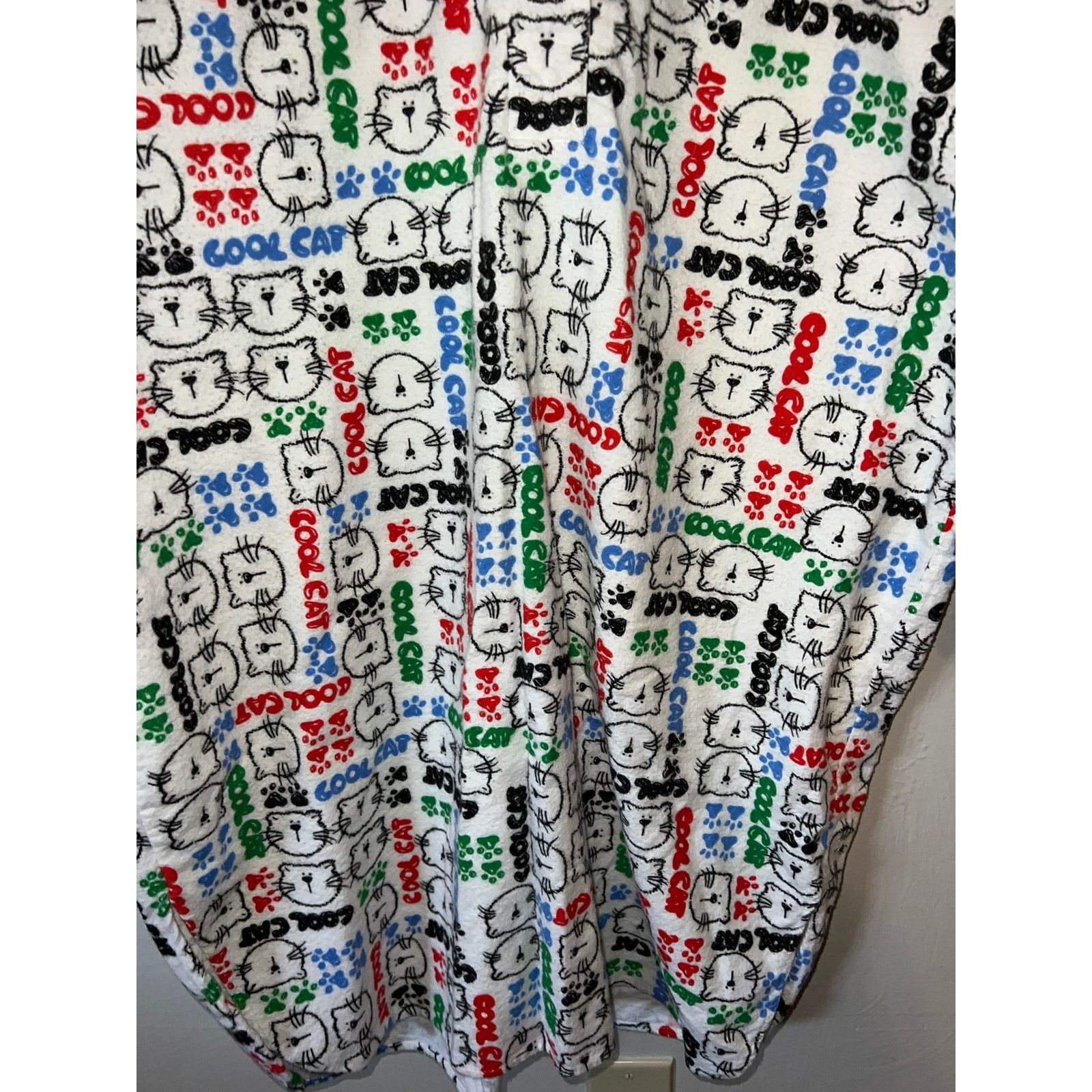 Vintage Vintage Sleeper Shirt Sleep Gown Top Cool Cat OS Sleepwear Size L / US 10 / IT 46 - 7 Thumbnail