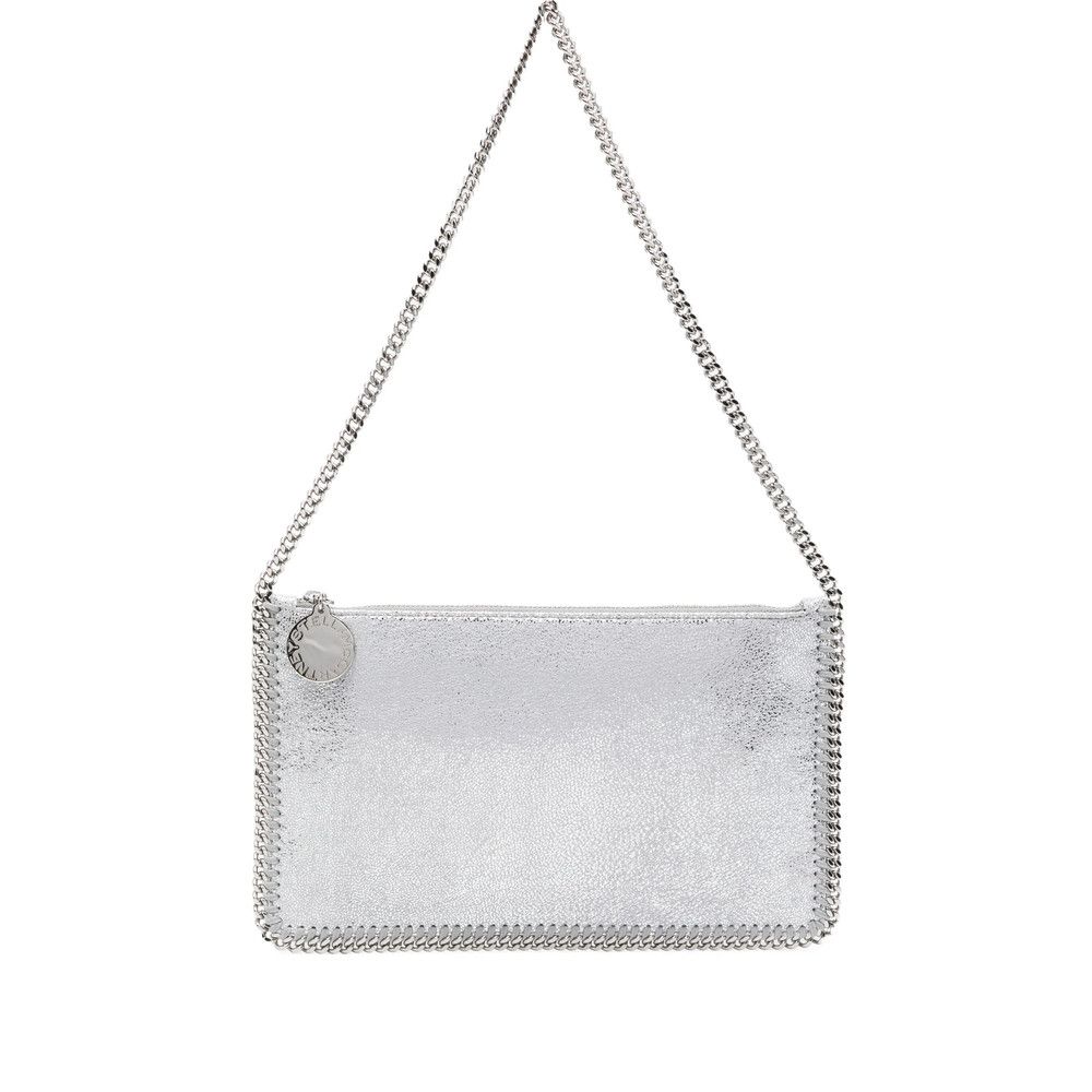 Stella McCartney Stella Mccartney GREY Clutch Bags Size ONE SIZE - 1 Thumbnail