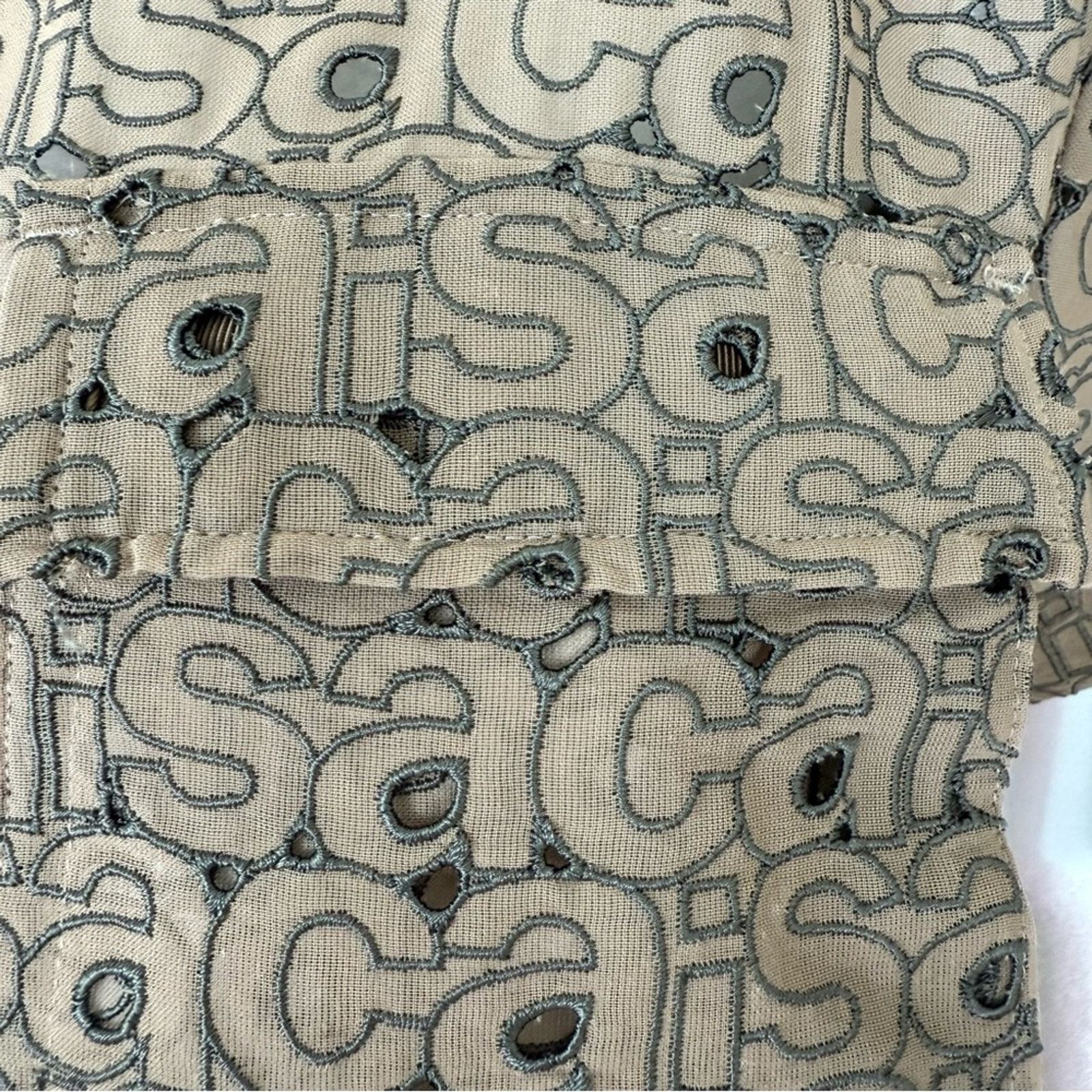 Sacai SACAI women two pieces costume size 2 or M Authentic 3800$ Size 30" / US 8 / IT 44 - 15 Thumbnail