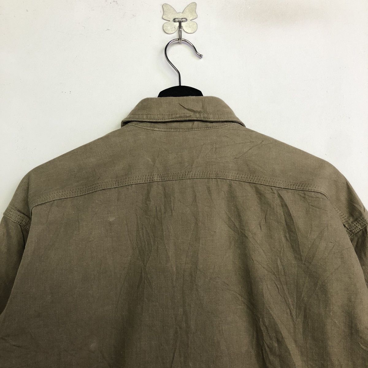 Lemaire × Uniqlo Christophe LemaireXUniqlo U Denim Oversize Long Sleeve Shirt Size US S / EU 44-46 / 1 - 12 Thumbnail