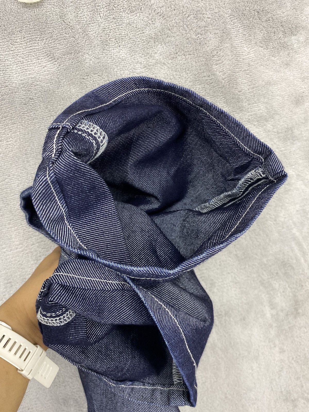 Japanese Brand × Wrangler 💥 Wrangler Blue Denim Rare Design Size US 29 - 16 Thumbnail