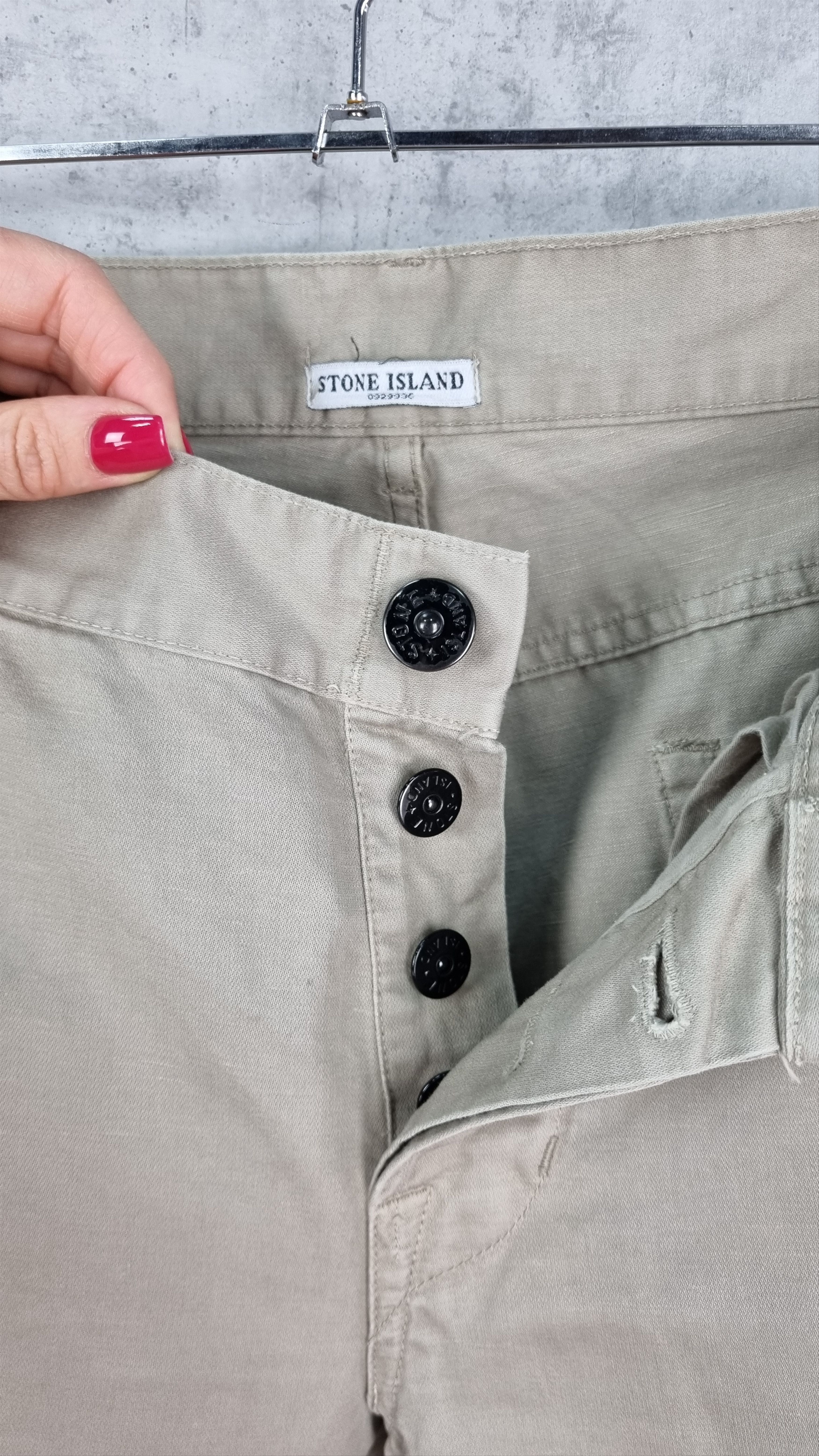 Stone Island × Vintage Stone Island Casual Light Fabrics Cotton Pant Size US 32 / EU 48 - 15 Thumbnail