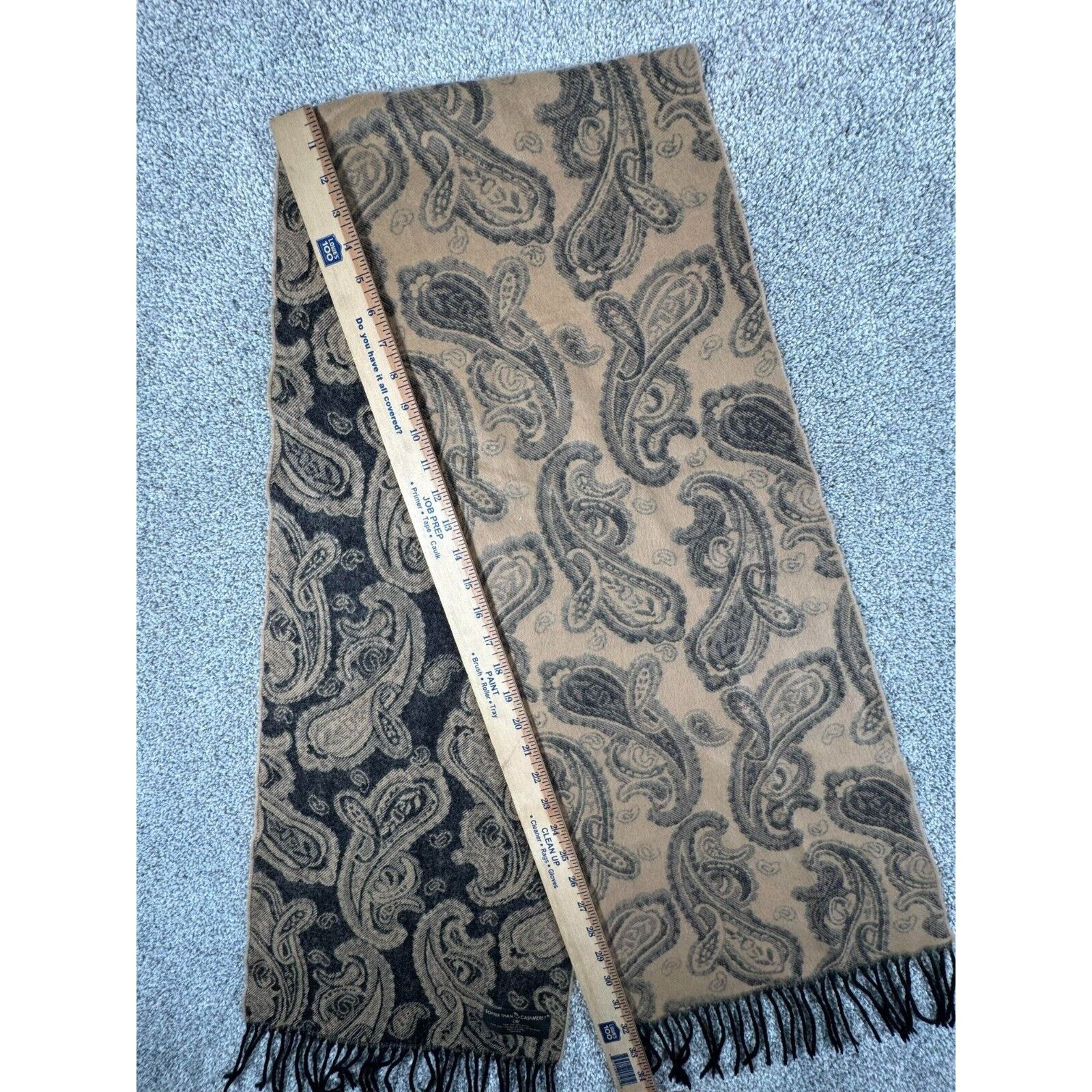 Other D&Y Scarf Womens Paisley Soft Vintage Old Money Elegant Chic Size ONE SIZE - 5 Thumbnail