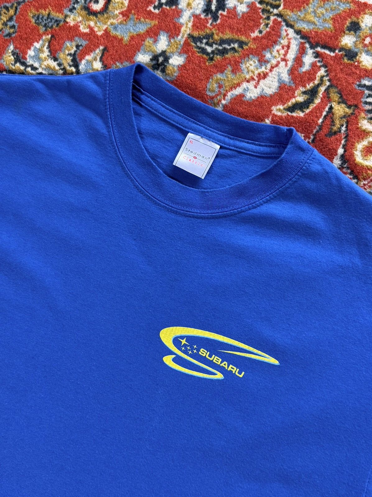 Vintage Y2k Vintage Subaru Logo Racing Tee T-shirt 90s Size US XL / EU 56 / 4 - 9 Thumbnail