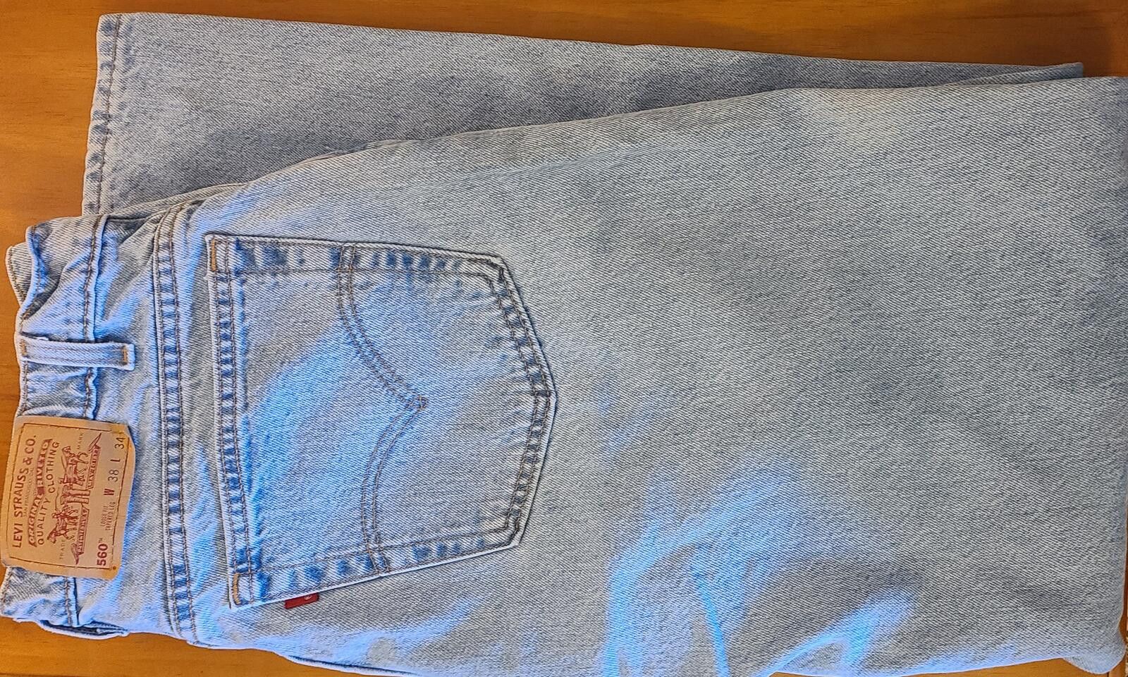 Vintage Levis 560 Jeans Mens 38x34 Comfort Loose Fit