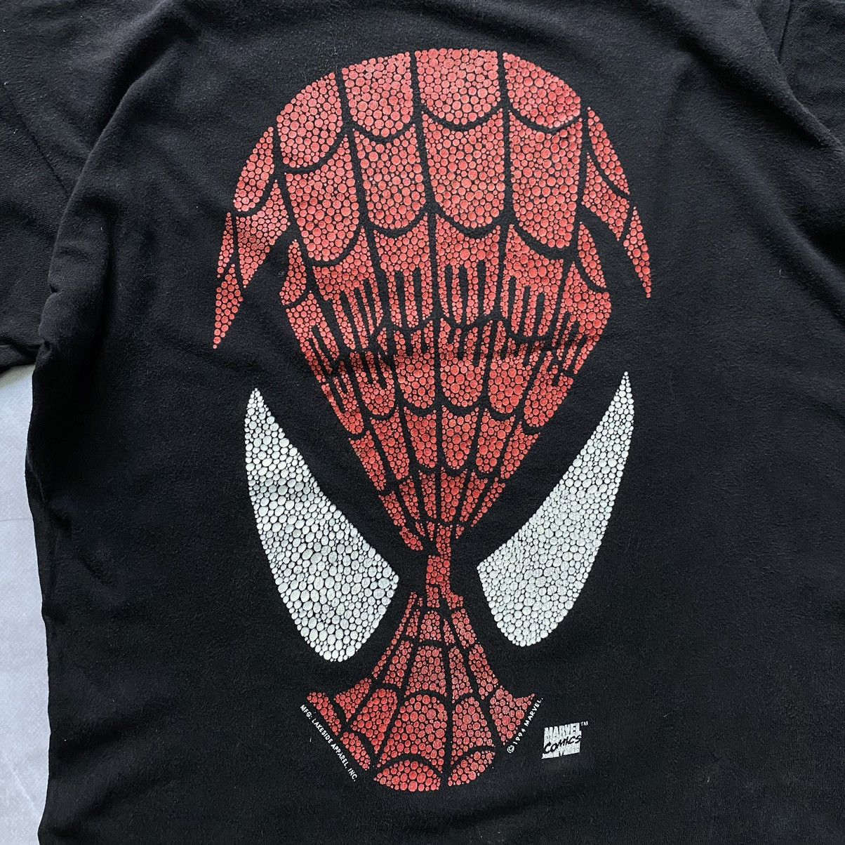 Marvel Comics RARE 1994 Spider-Man Face Mask Big Logo T-Shirt Marvel Size US S / EU 44-46 / 1 - 3 Thumbnail
