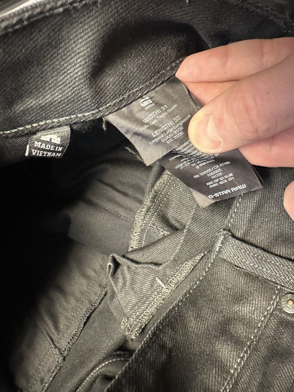 G-Star × Vintage Vintage G-Star Raw jeans denim 3D banana zip size 31 Size US 31 - 9 Thumbnail