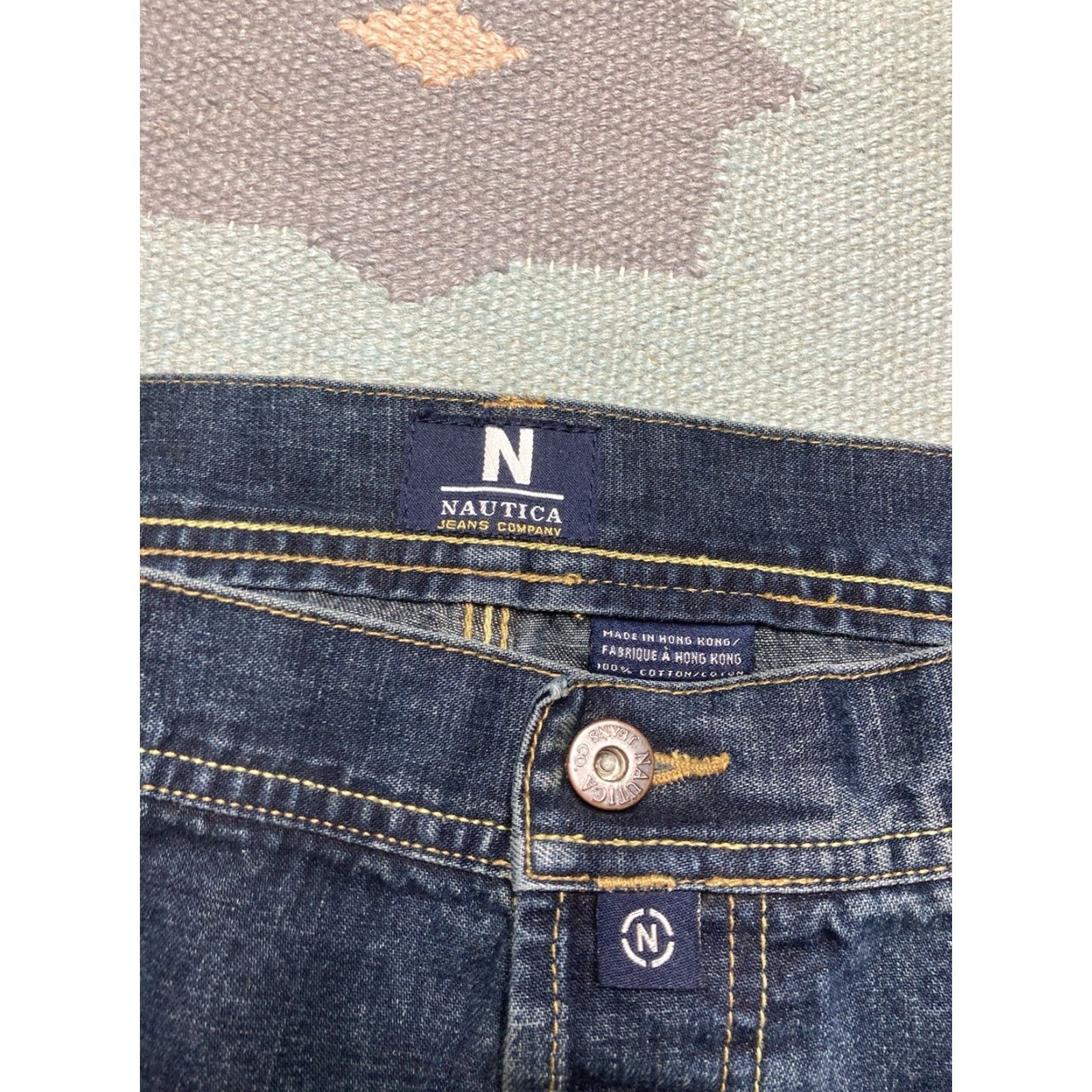 Nautica Vintage Y2K Nautica Wide Leg Dark Wash Jeans 38 Regular Blue User: Vintage Y2K Nautica Wide Leg Dark Wash Jeans Size 38 Regular Blue Size US 38 / EU 54 - 7 Thumbnail