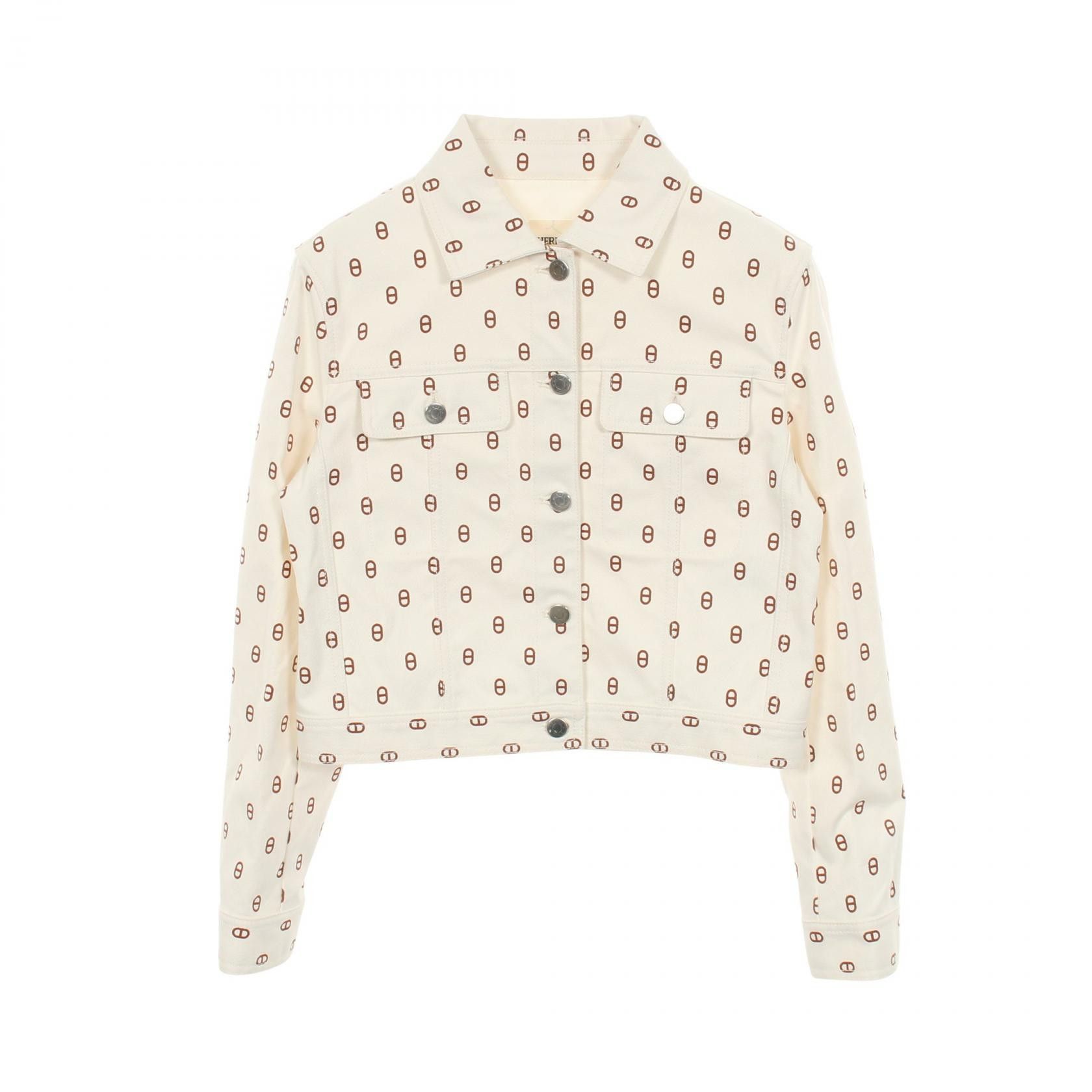 Hermes Hermes Hermes Chaine d Ancre Cotton Denim Jacket Textile Outerwear DUTY FREE for USA Size ONE SIZE - 1 Thumbnail