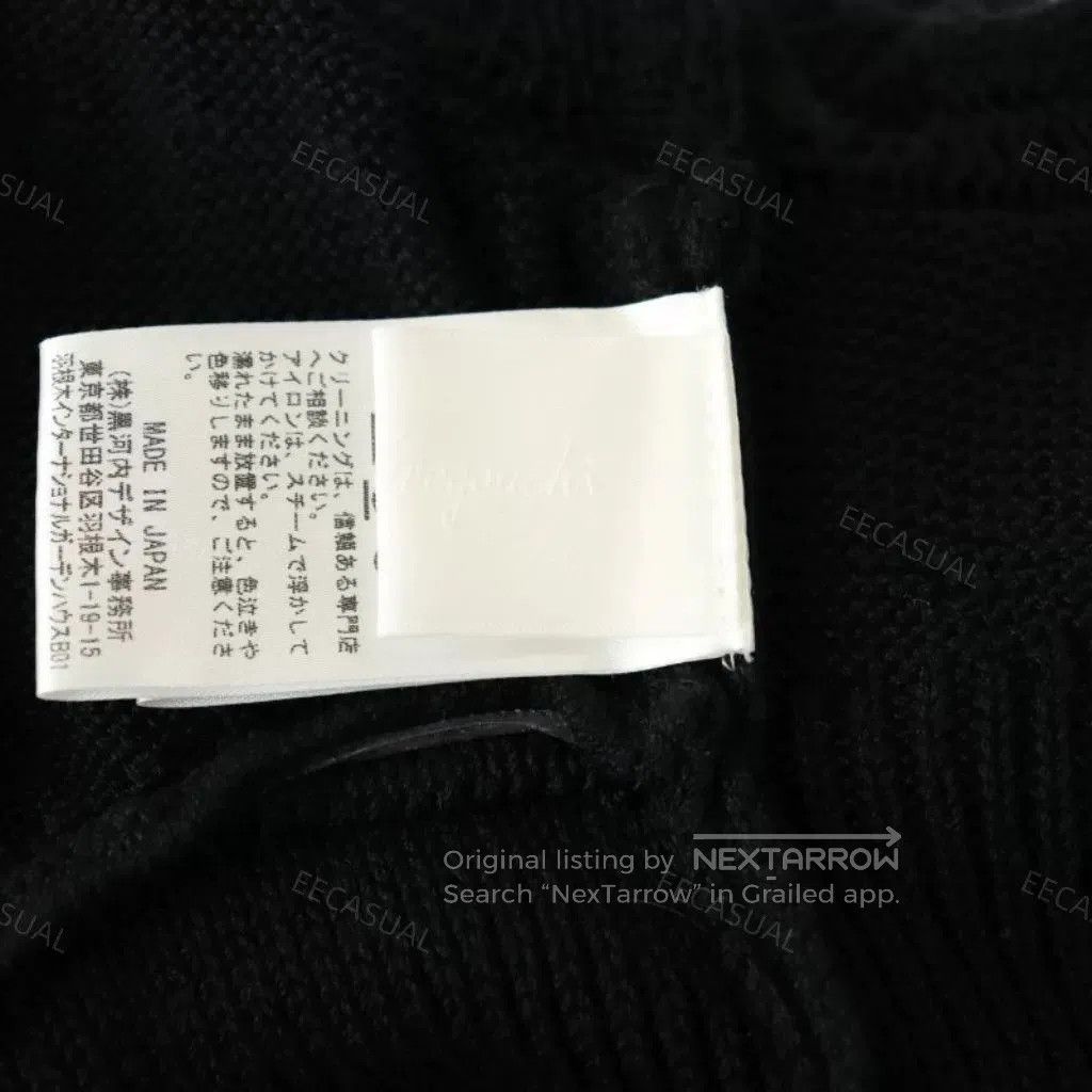 Other Mame Kurogouchi Black Knit Top. Size S / US 4 / IT 40 - 6 Thumbnail