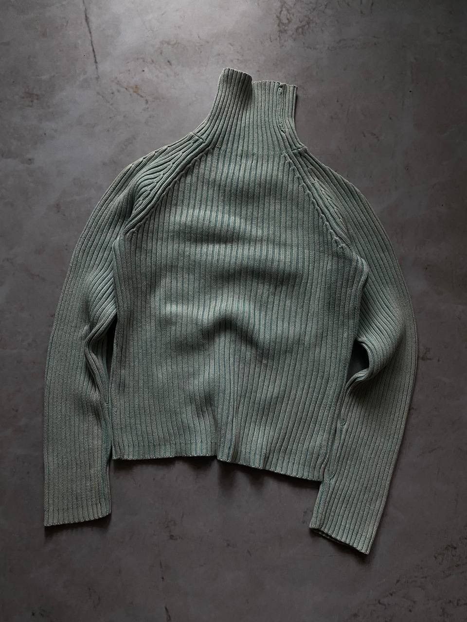 Japanese Brand × Pepe Jeans Vintage Pepe Jeans Avant Garde Zip Sweater Japanese Y2K Size US L / EU 52-54 / 3 - 3 Thumbnail