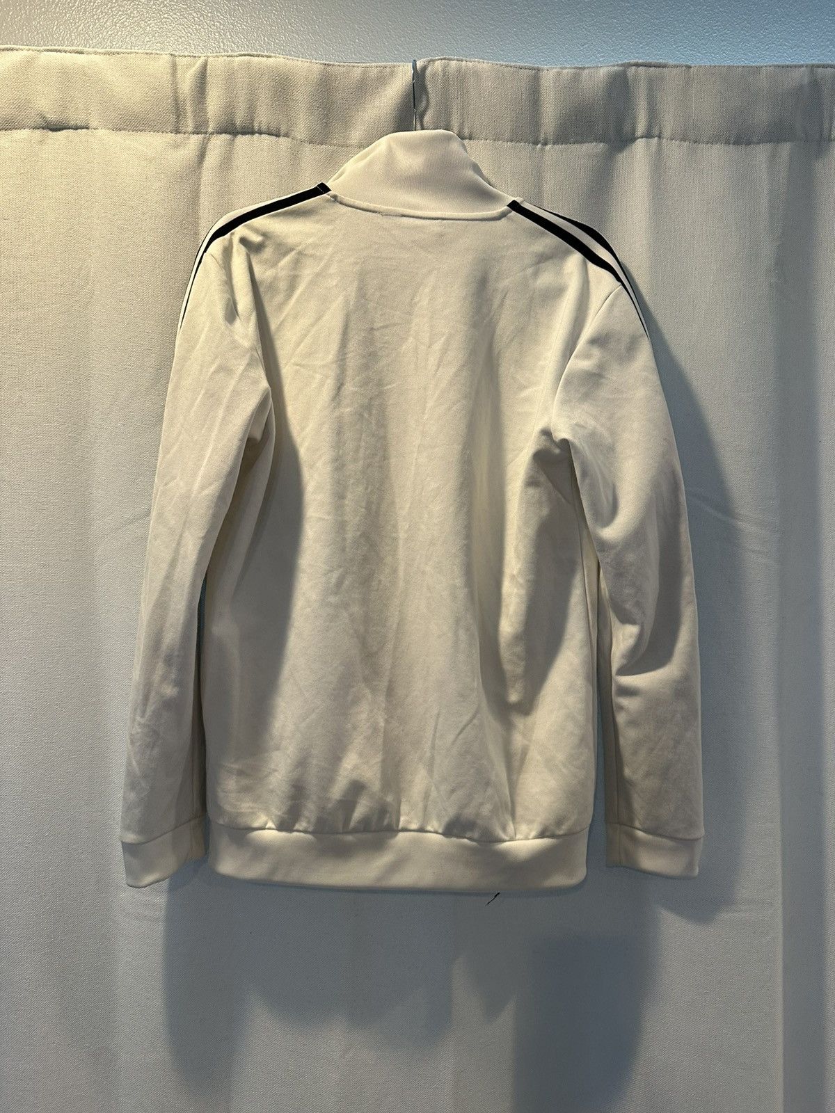 Adidas × Vintage Adidas white zip sweater Size US M / EU 48-50 / 2 - 4 Thumbnail