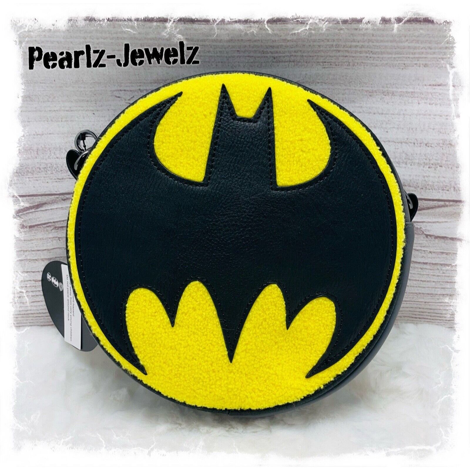 Disney Loungefly DC Comics Batman 80th Anniversary Chenille Canteen Size ONE SIZE - 1 Thumbnail