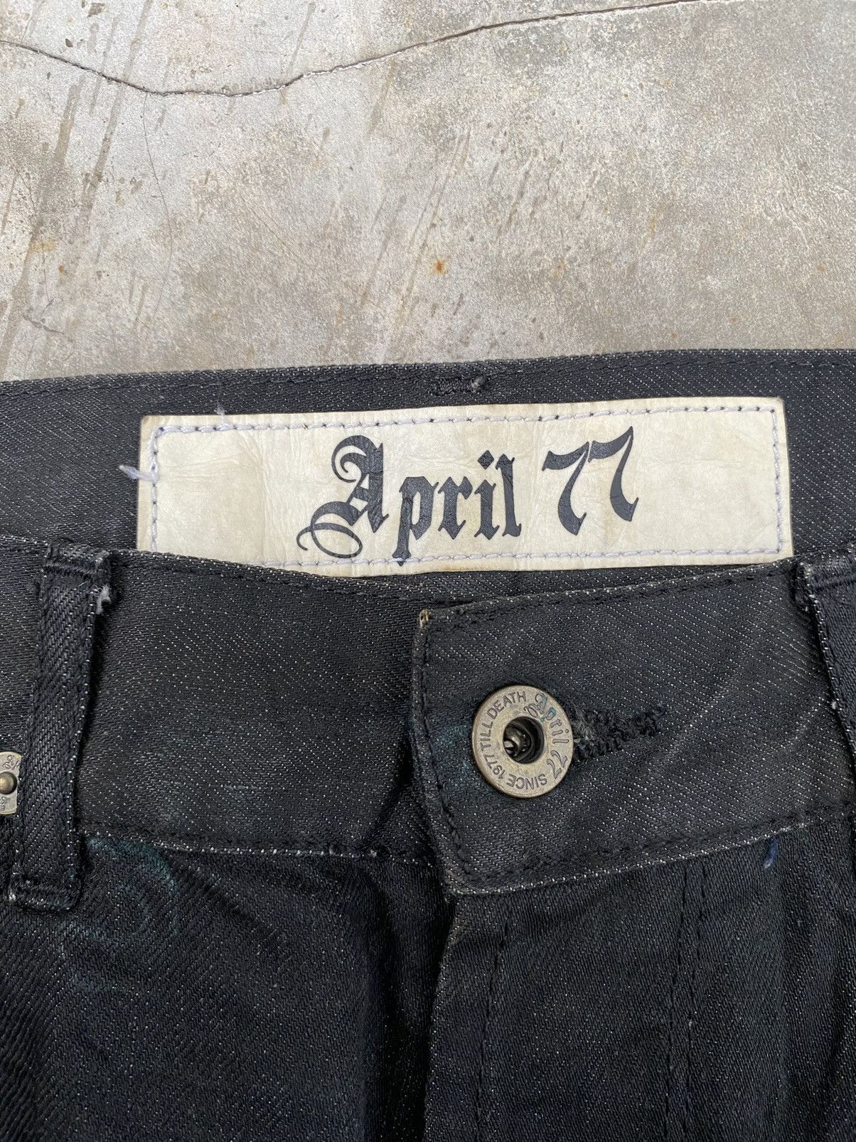 April 77 April 77 x japanese brand x denim Size US 31 - 4 Thumbnail