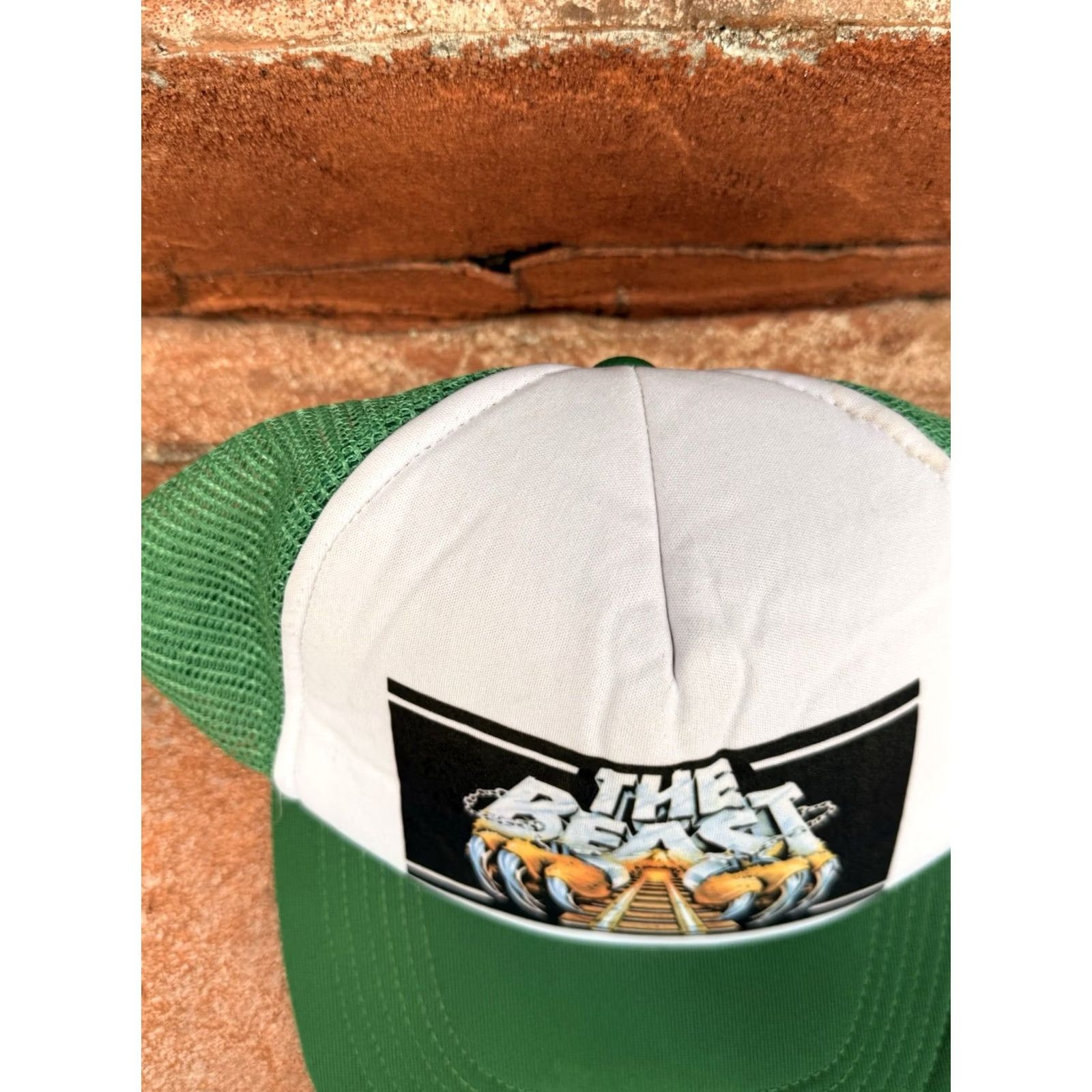 Vintage VINTAGE Kings Island The Beast Promo Trucker Hat 80s Size ONE SIZE - 2 Thumbnail