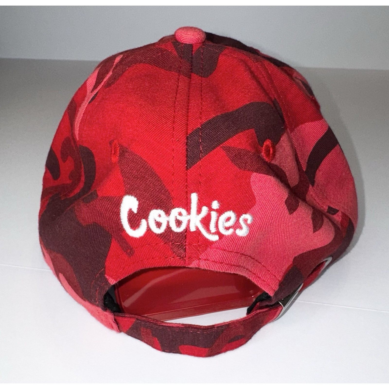 Cookies Cookies Red Camo Strapback Adjustable Streetwear Cap nwot Size ONE SIZE - 3 Thumbnail