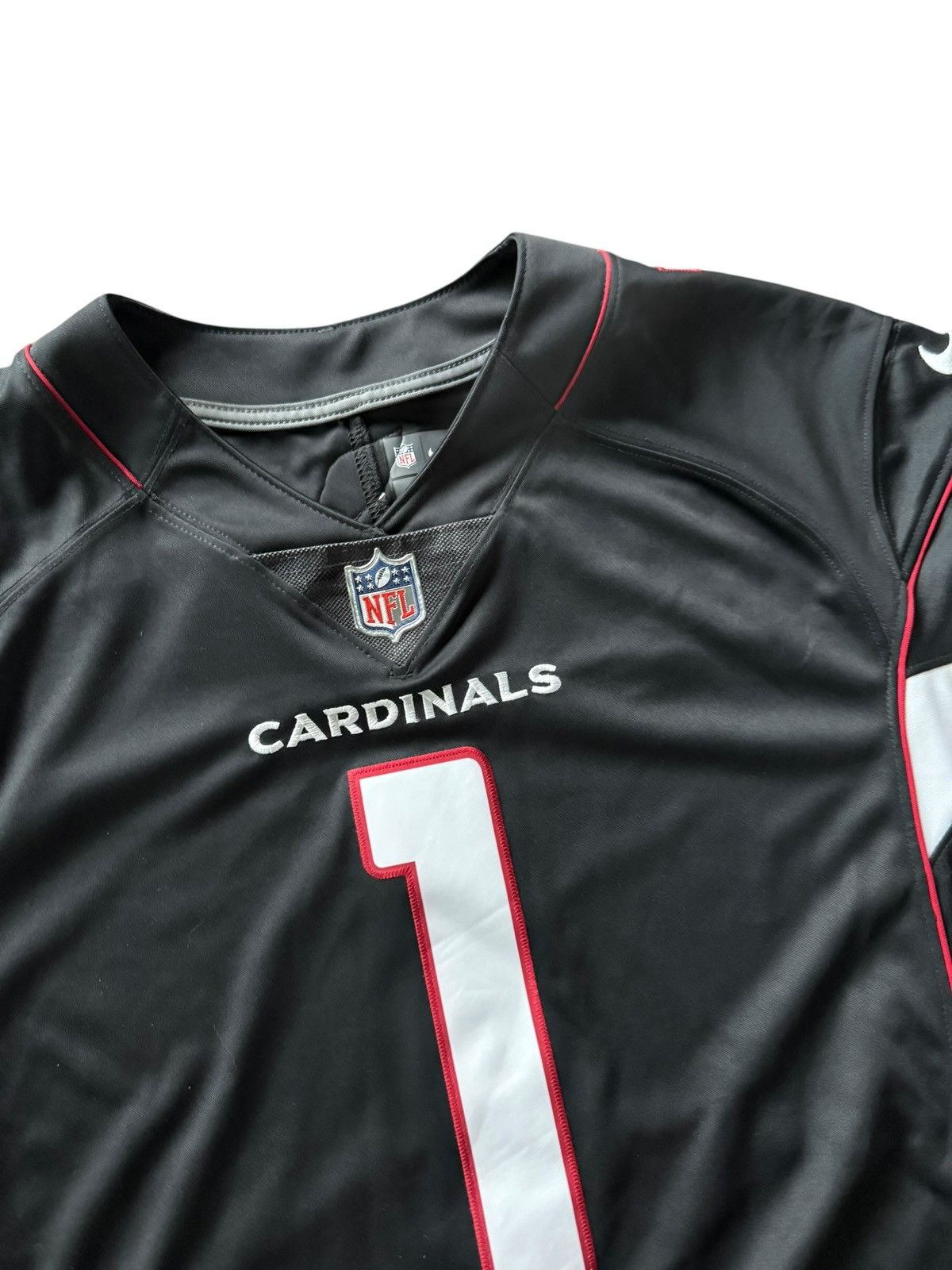 Nike NFL Arizona Cardinals Kyler Murray #1 Nike Black Red Jersey Size US XL / EU 56 / 4 - 3 Thumbnail
