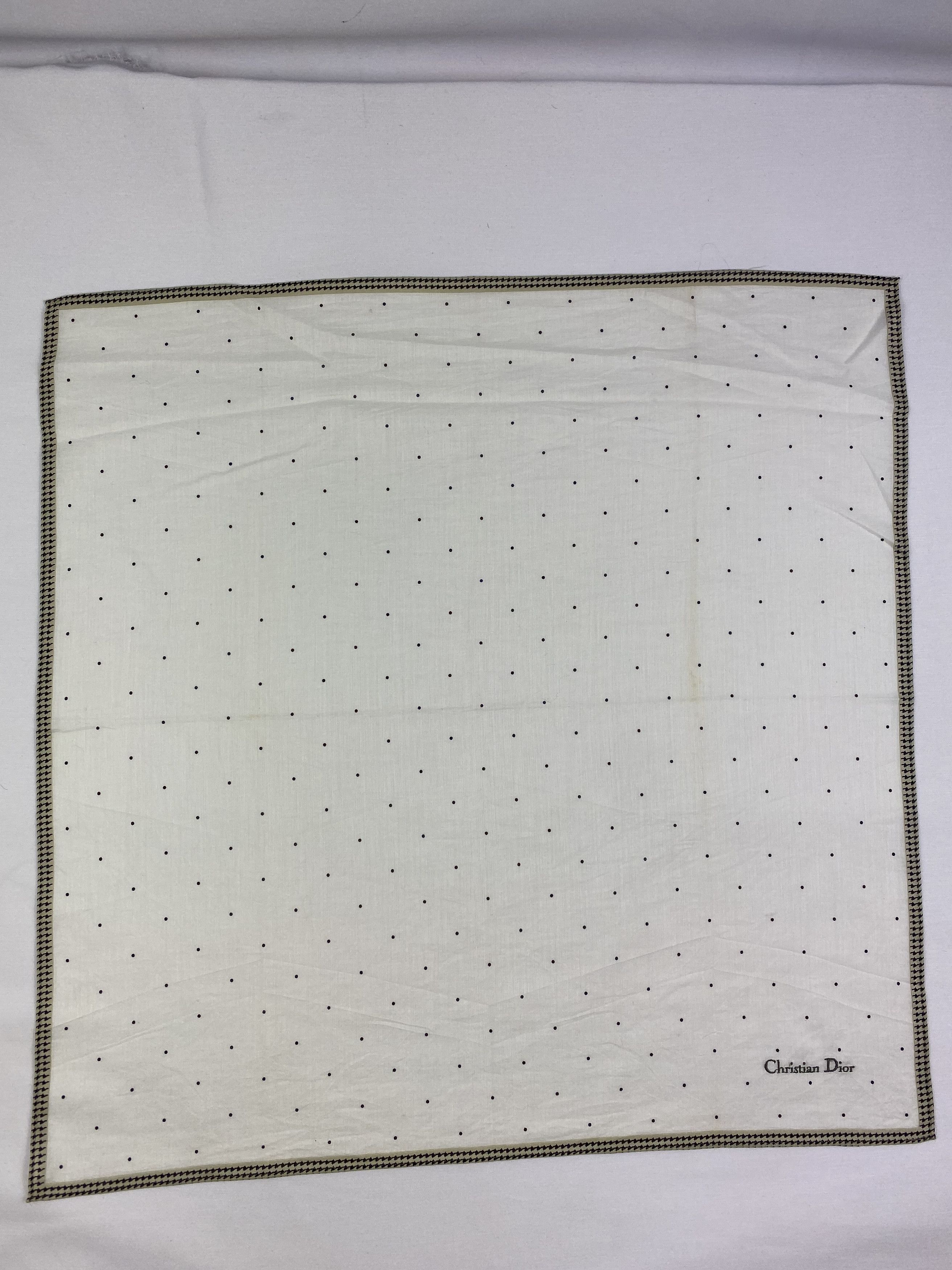 Vintage Christian DIor Handkerchief / Bandana / Neckerchief Size ONE SIZE - 3 Thumbnail