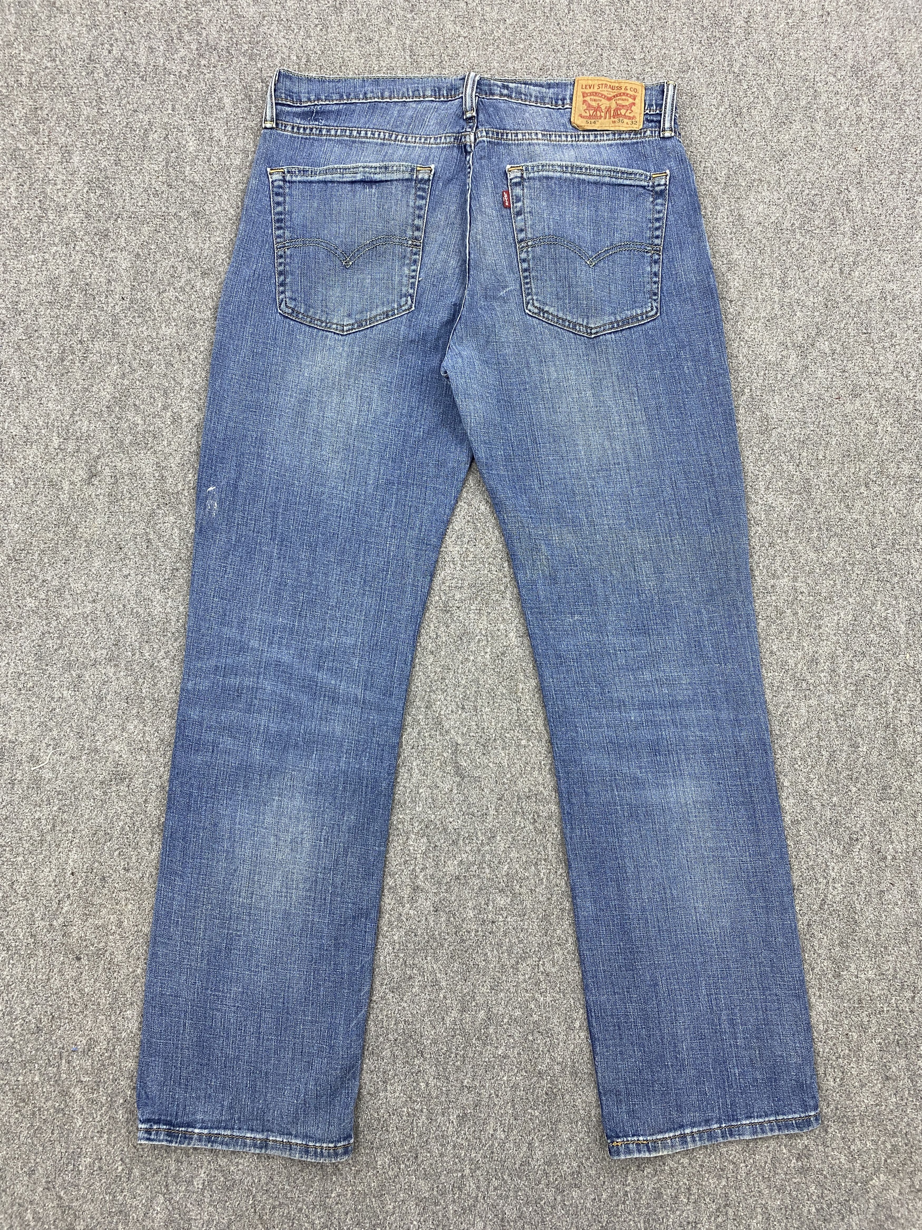 Levi's Vintage Levis 514 Jeans DP2617 Size US 35 - 3 Thumbnail