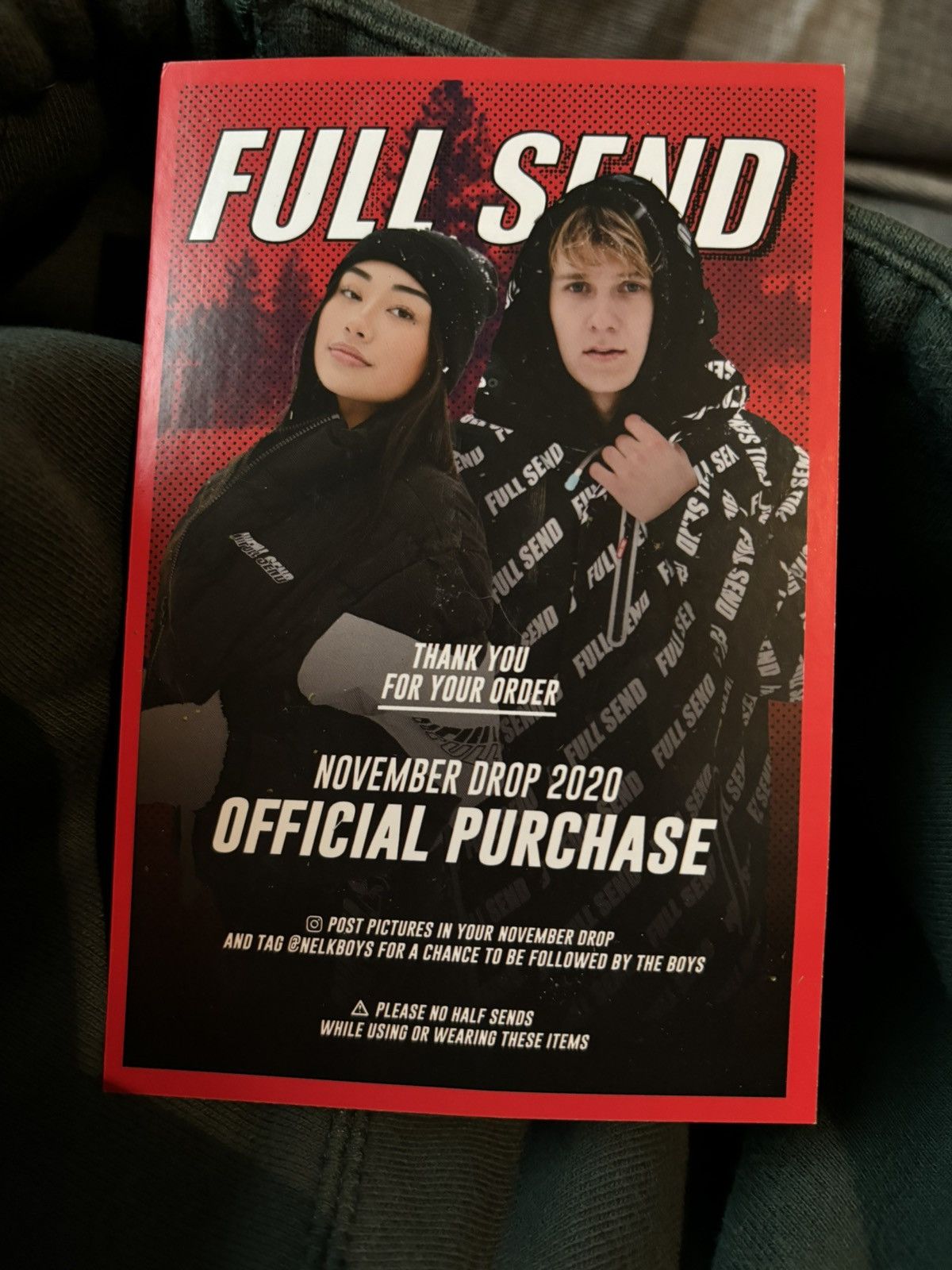 Full Send Full Send 64 Hoodie Size US L / EU 52-54 / 3 - 5 Thumbnail