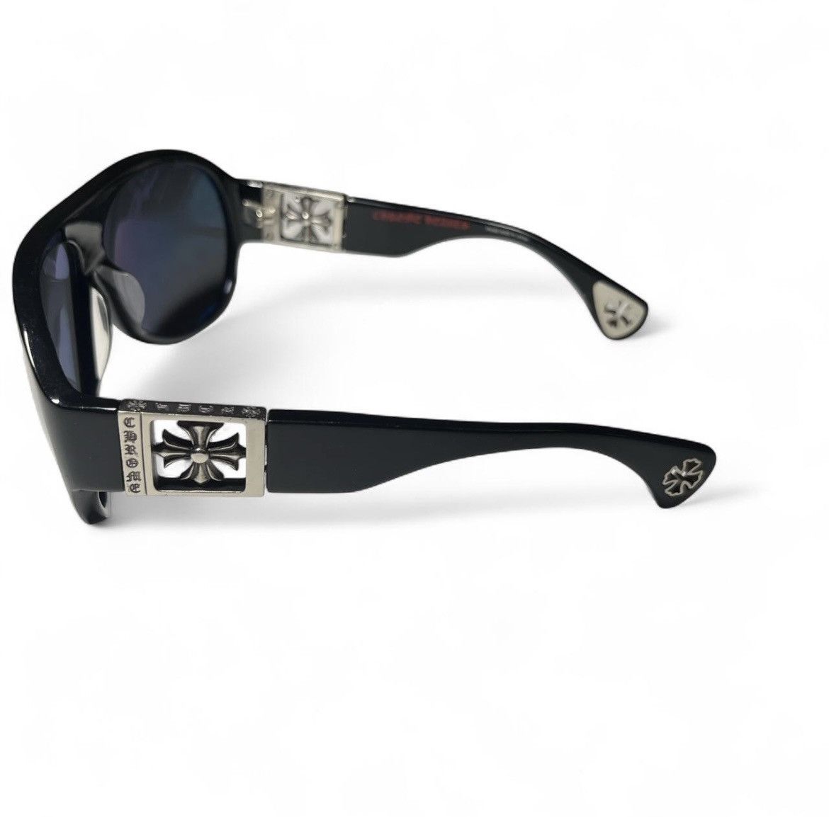 Chrome Hearts Chrome hearts 00’s vintage erected black sunglasses Size ONE SIZE - 3 Thumbnail