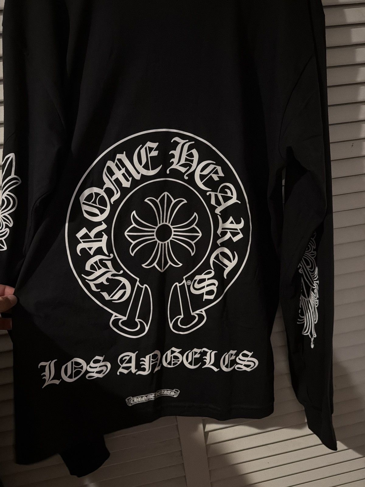 Chrome Hearts Chrome hearts black long sleeve pocket t shirt los angeles Size US XL / EU 56 / 4 - 1 Thumbnail