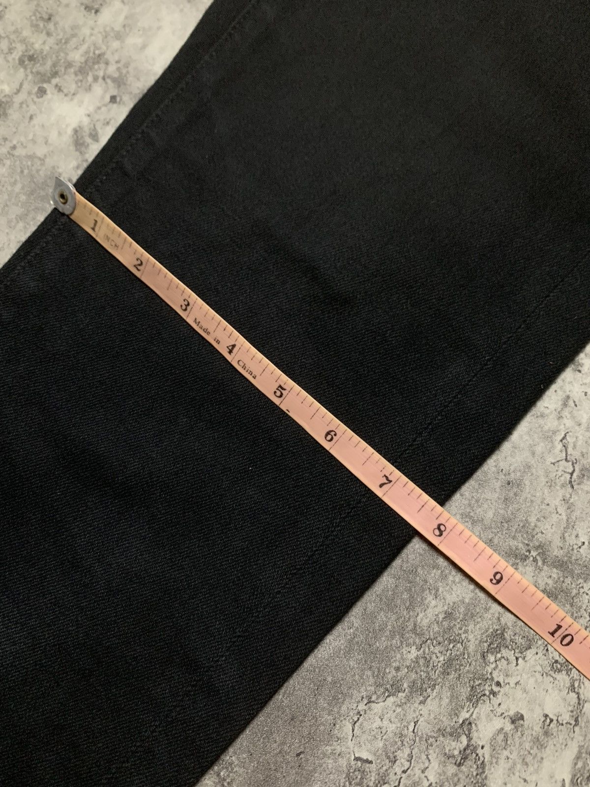 Uniqlo Uniqlo Slim Selvedge Black Denim Undercover Japan Style Size US 29 - 15 Thumbnail